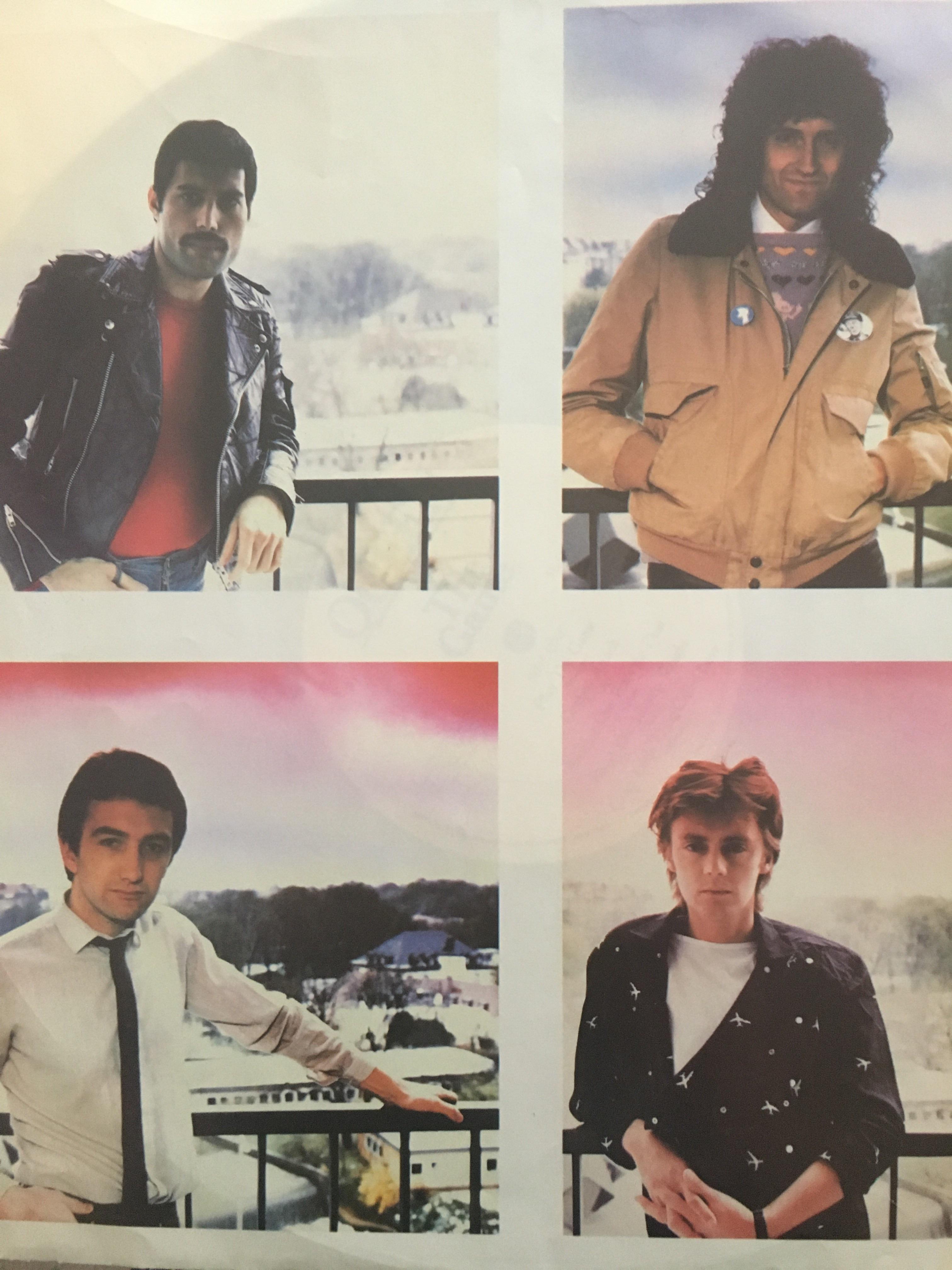 Queen 1980 picture inside The Game album r/OldSchoolCool