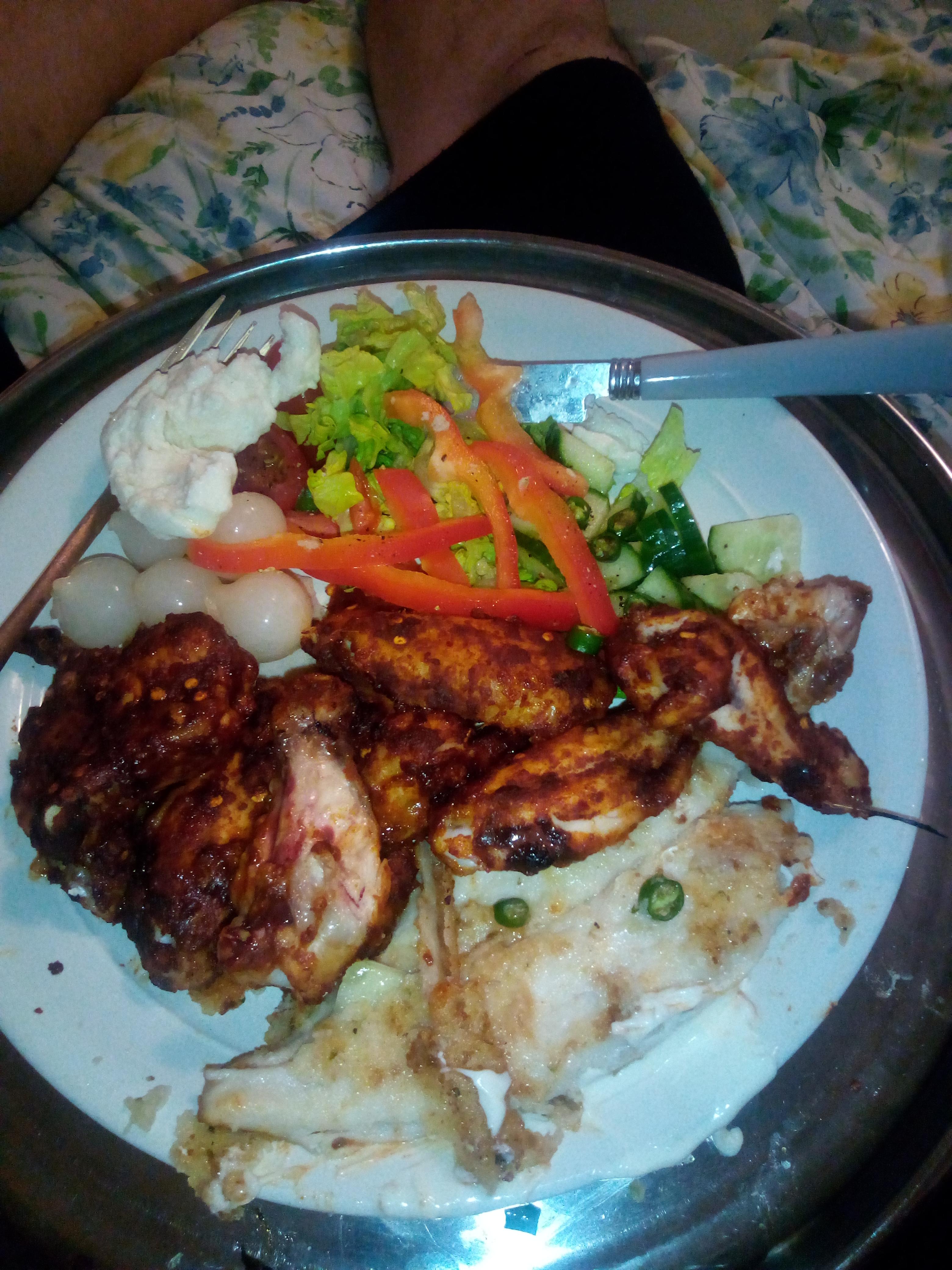 Iceland (the supermarket) Carolina reaper wings r/spicy