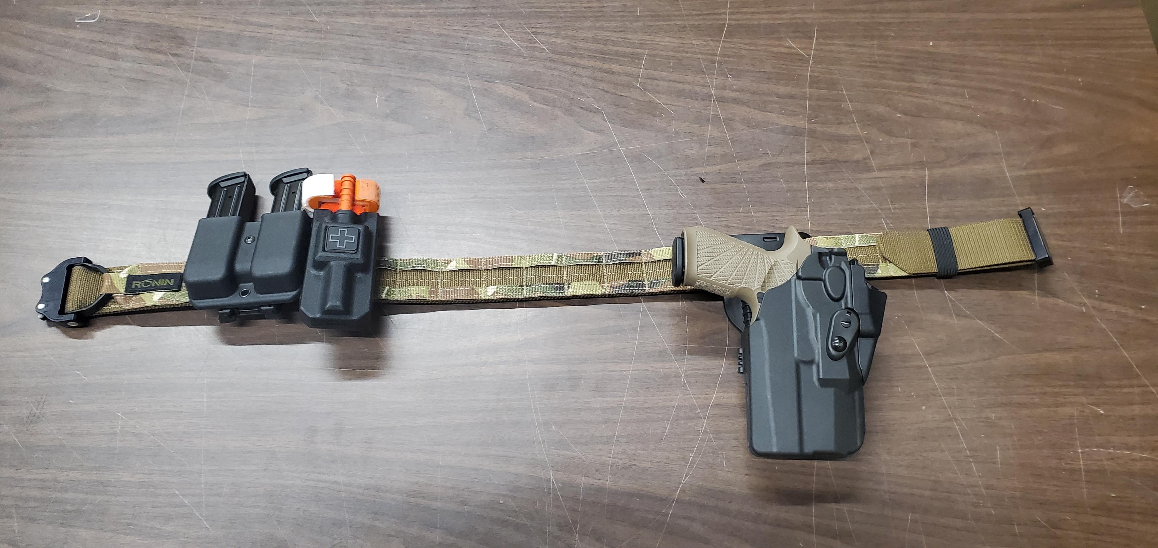 Ronin Tactics Task Force Belt acquired. I need more gear to go on now and first off I'd like to