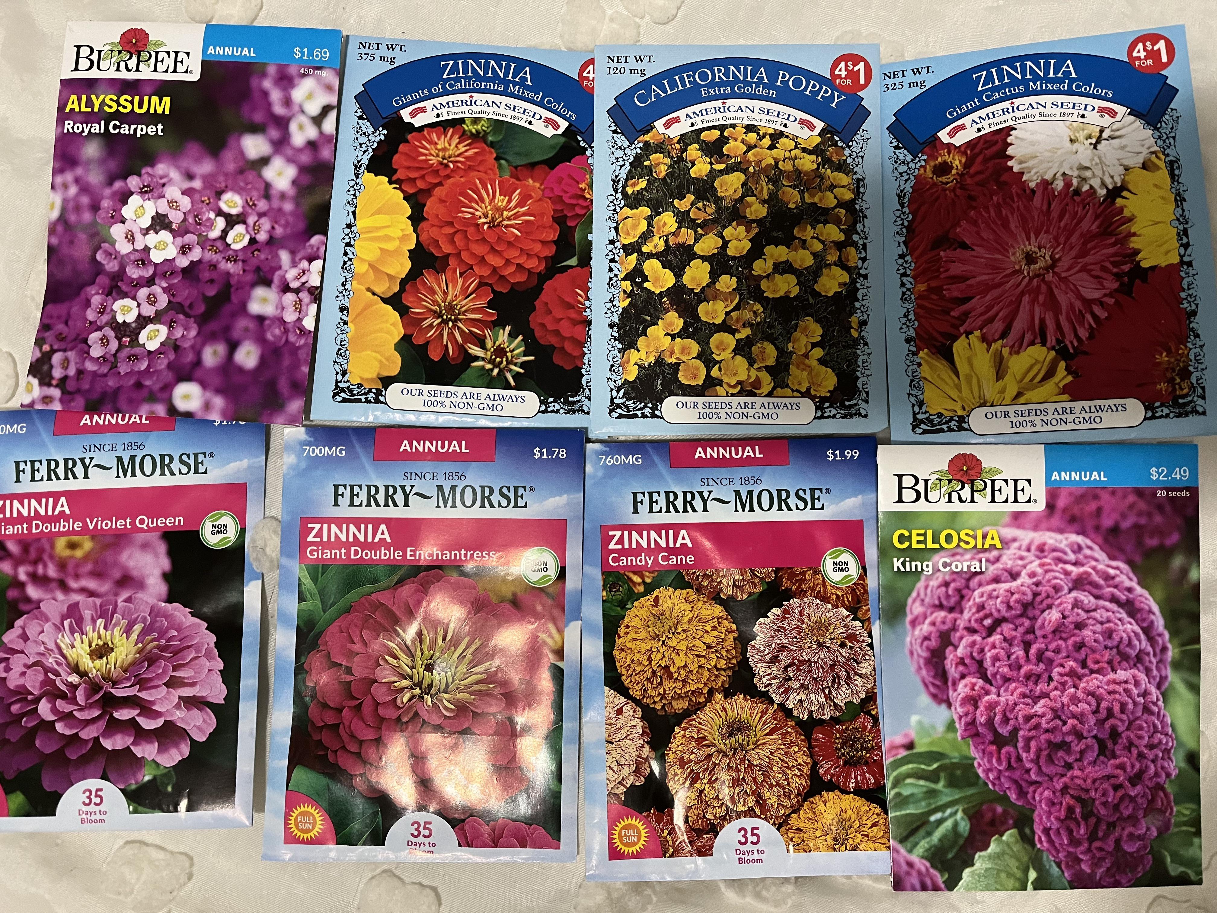 I’m a noob to starting flowers from seed. Please share some tips for me so that my zone 7b