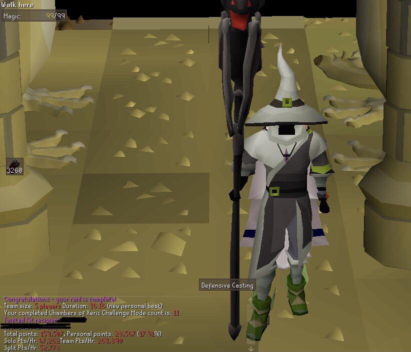 11KC Twisted kit completion r/2007scape