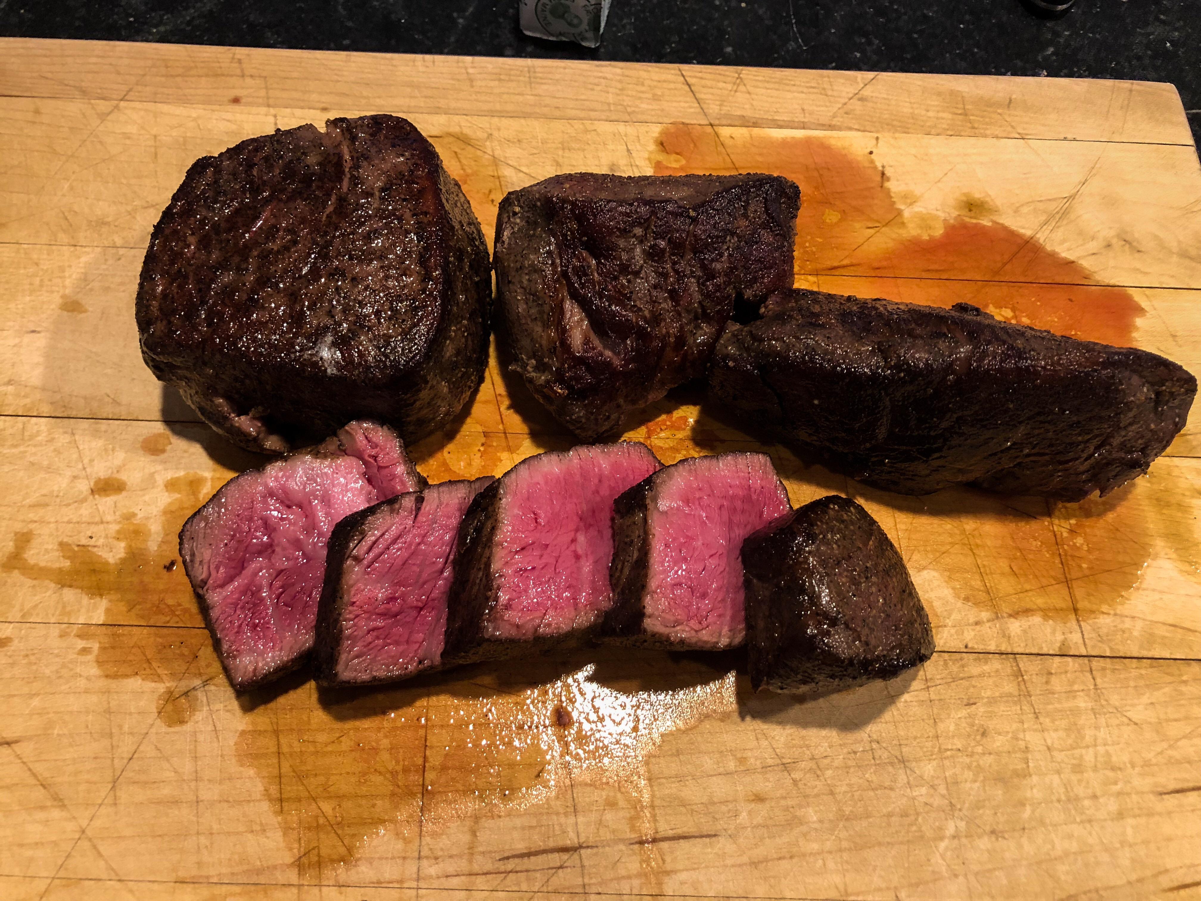 Prime tenderloin [Homemade] food