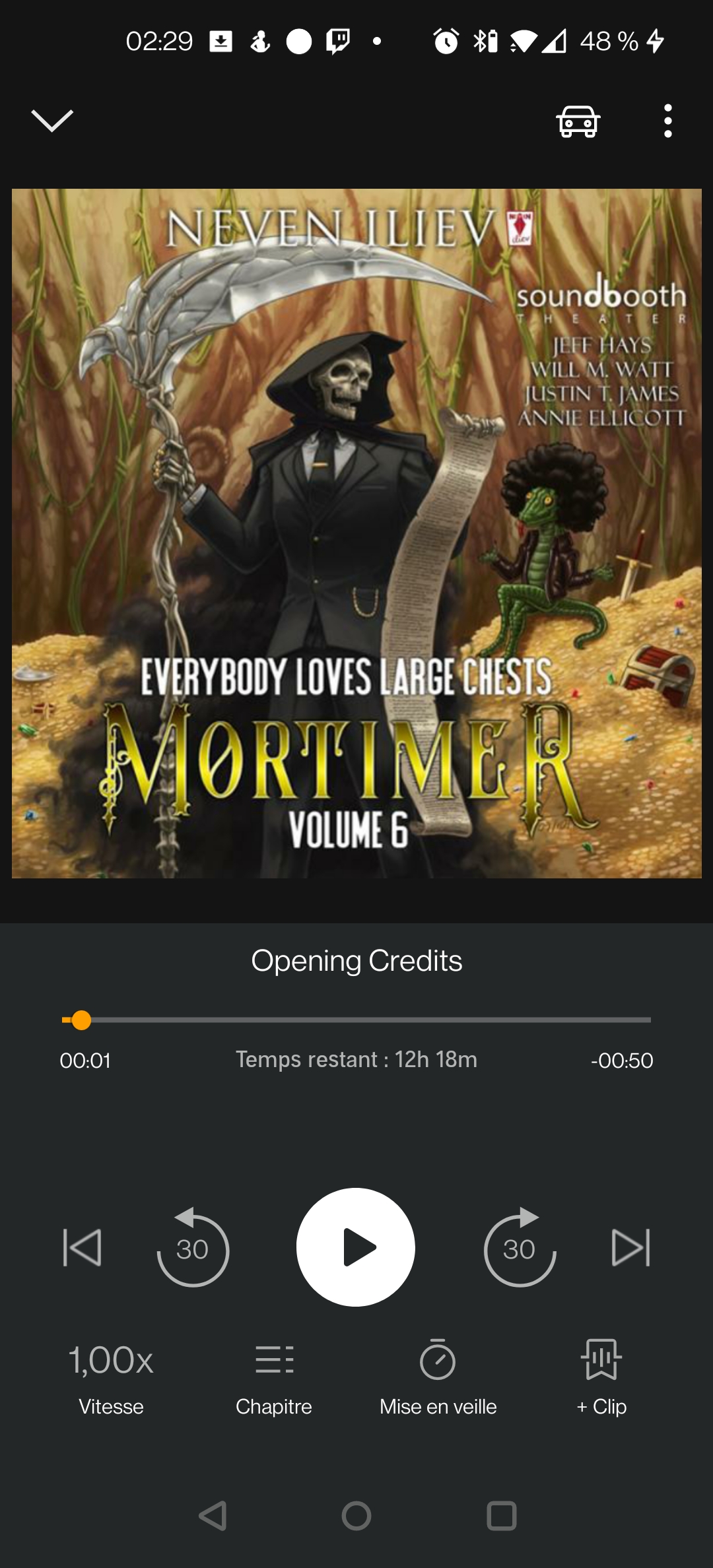 Everybody love large chest book 6 mortimer is out on Audible !!! r/litrpg