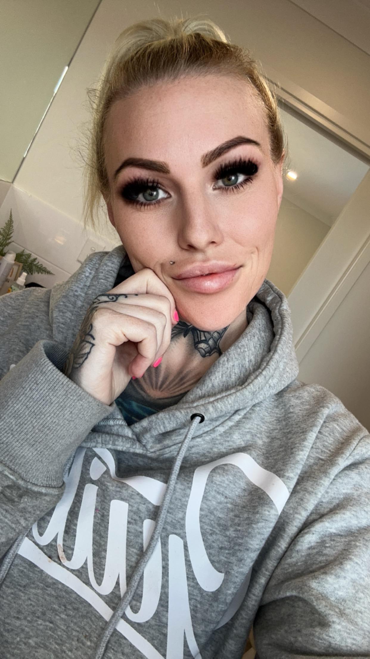 Excited for my next tattoo session, ️ : OnlyFansBlonde