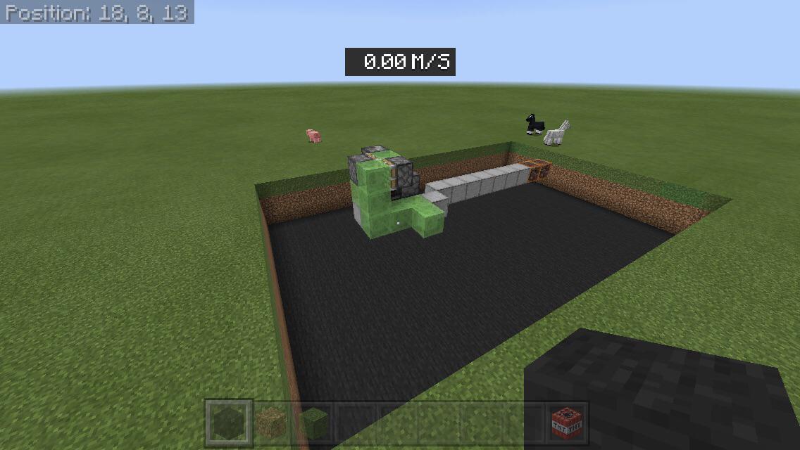 Simple and fairly efficient Minecraft bedrock auto miner r