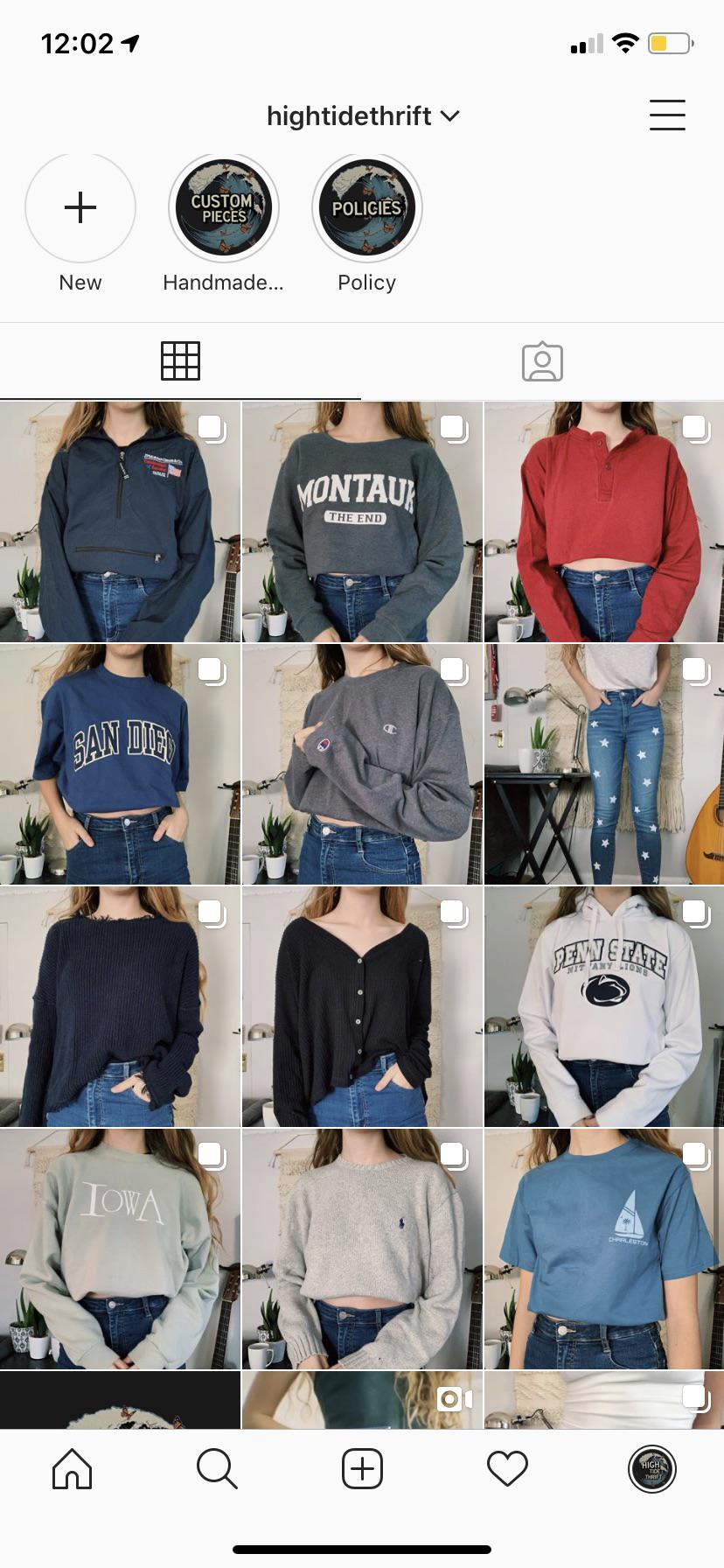 Up and Coming Instagram Thrift Shop hightidethrift r/thrifting