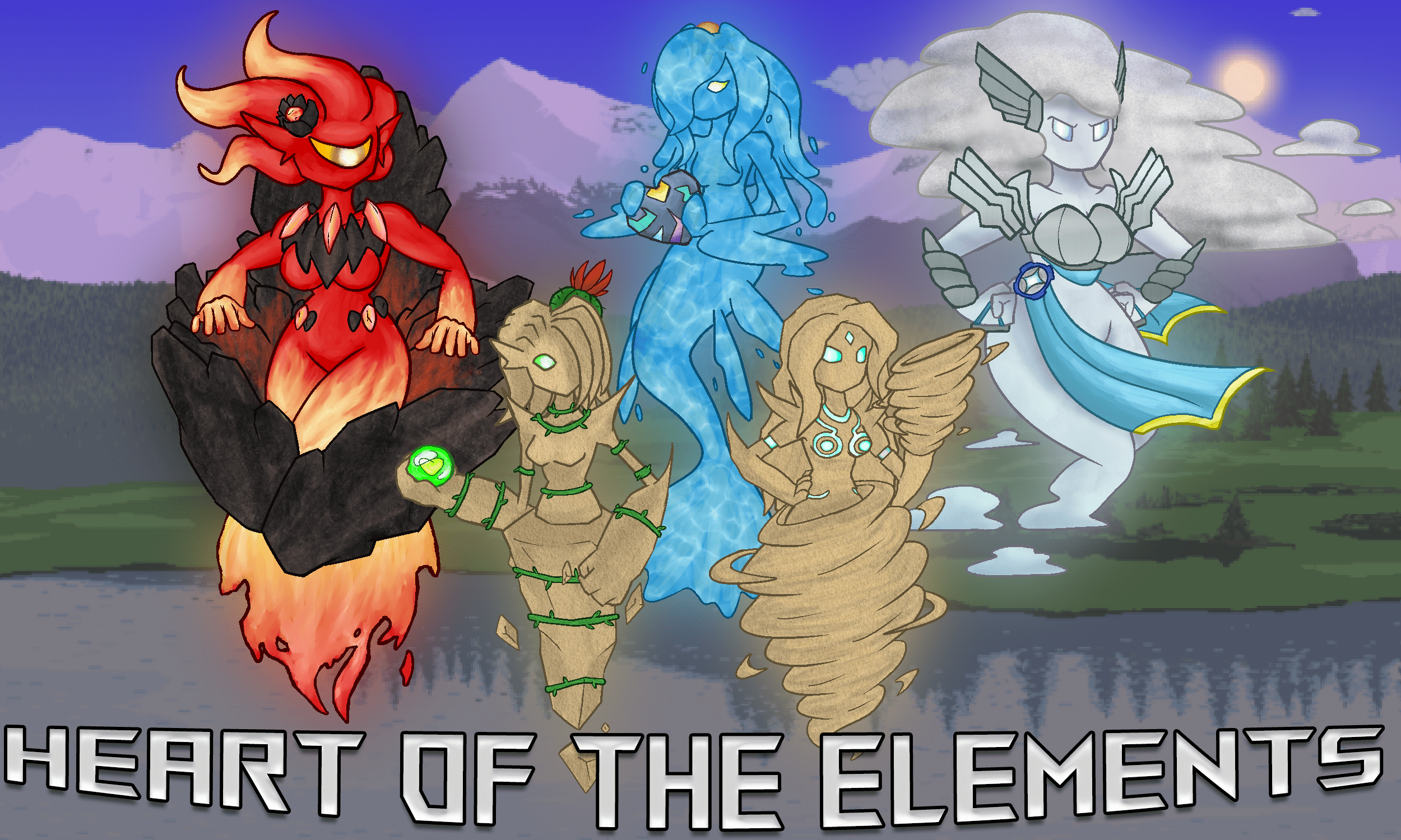 A Heart of the Elements fanart r/CalamityMod