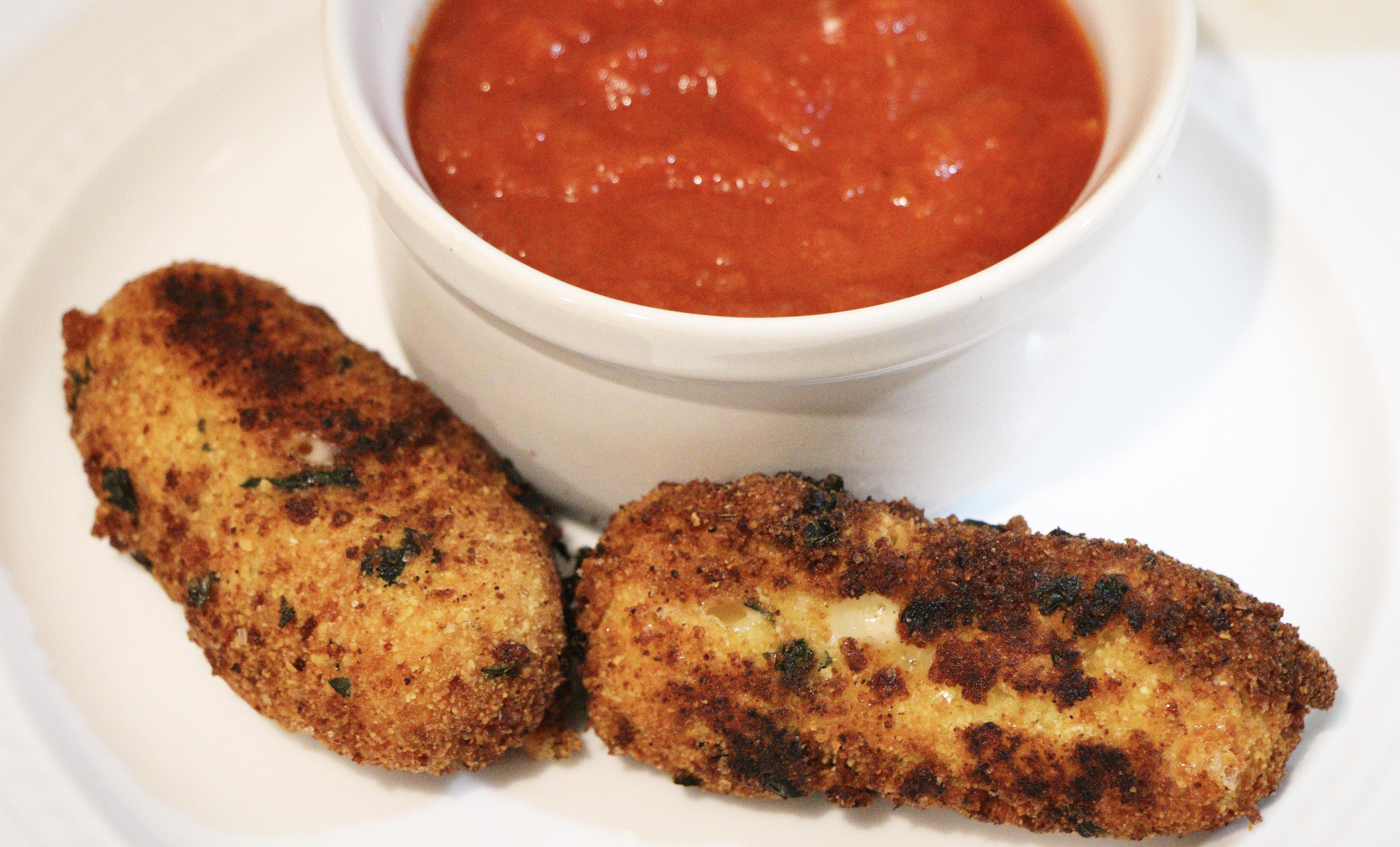 Almond and coconut flour mozzarella sticks r/ketorecipes