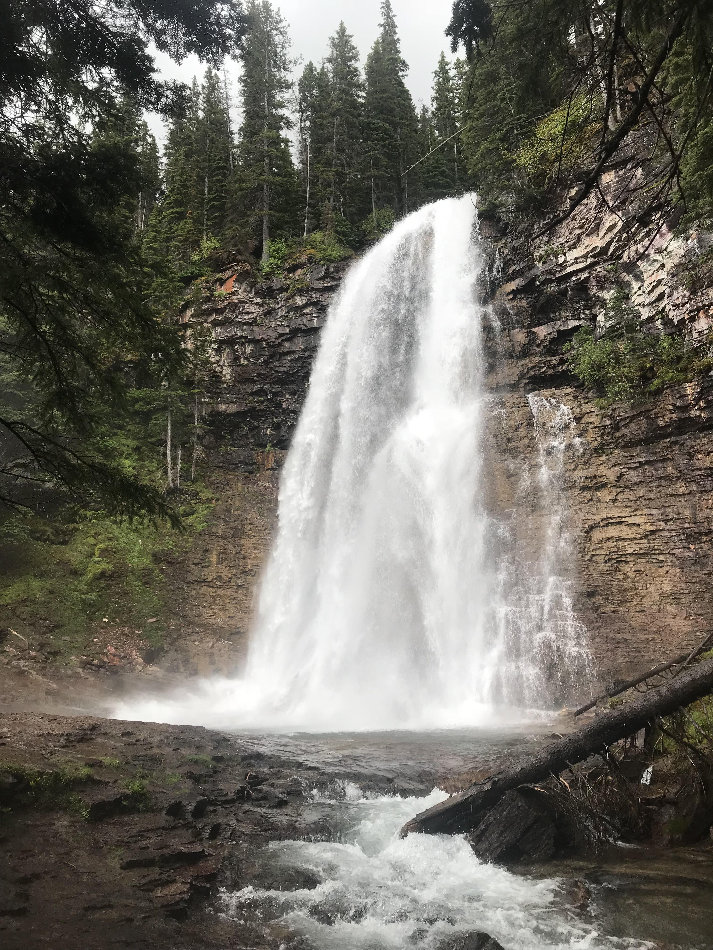 Virginia Falls Glacier National Park r/Montana