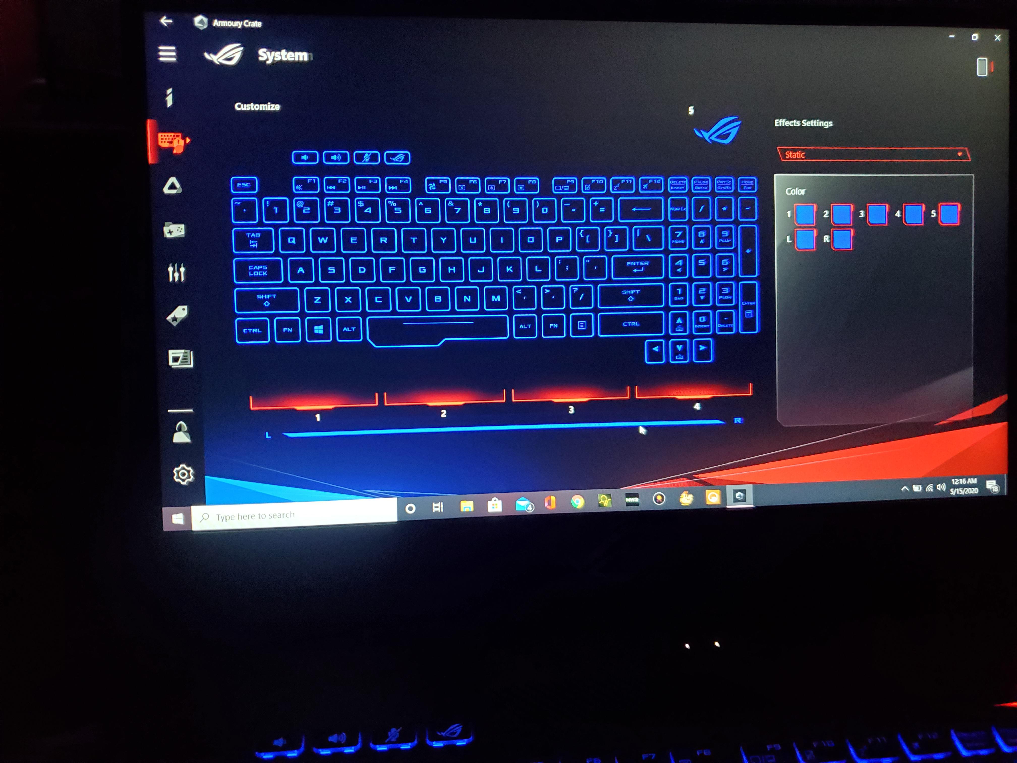 Rog lighting custom ASUSROG