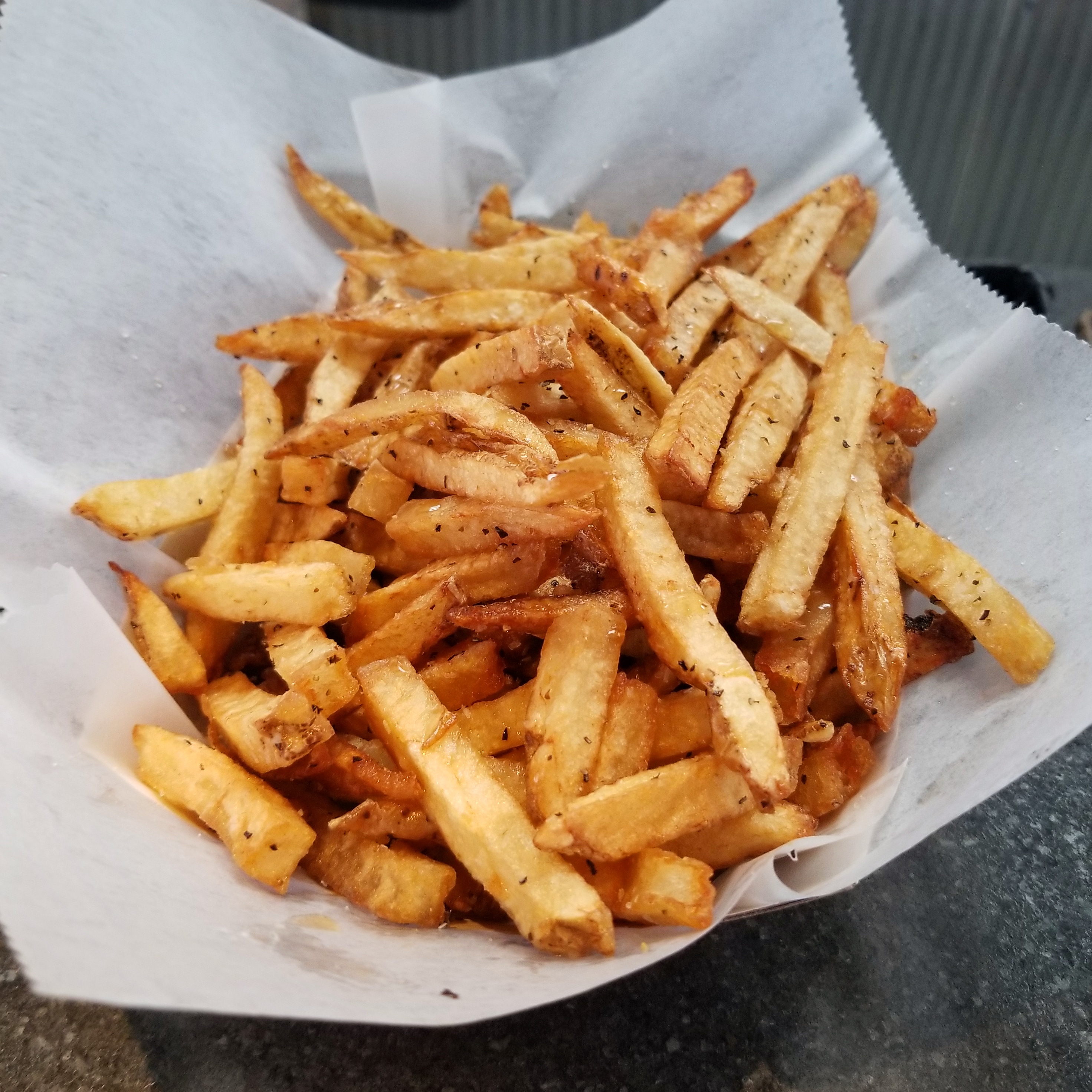 Four54 Grill might have the best French fries in town. r/lancaster