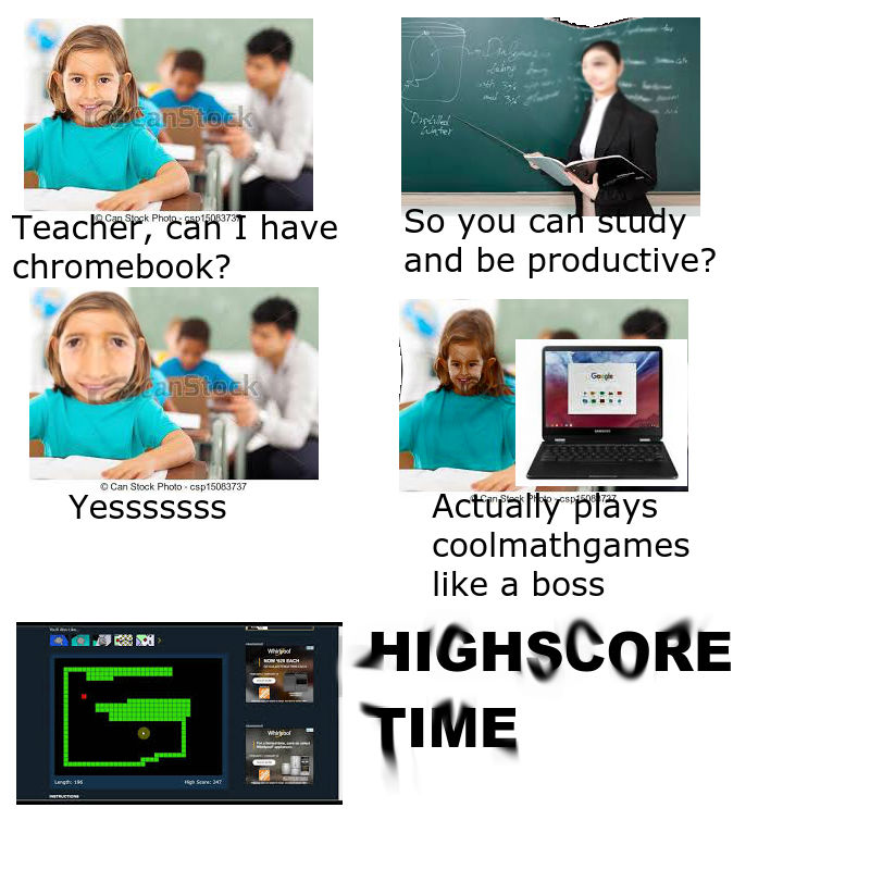Made this on a chromebook in class dankmemes