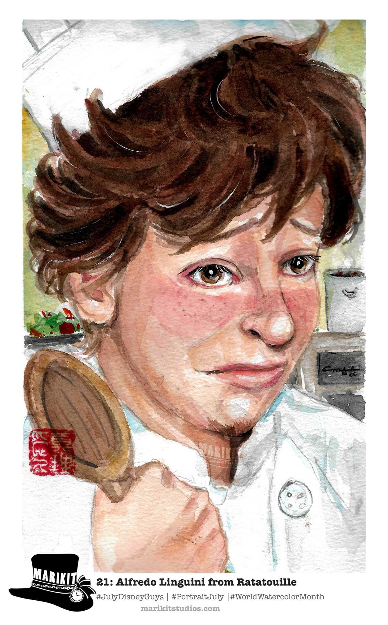 Alfredo Linguini from Ratatouille Fanart r/disney