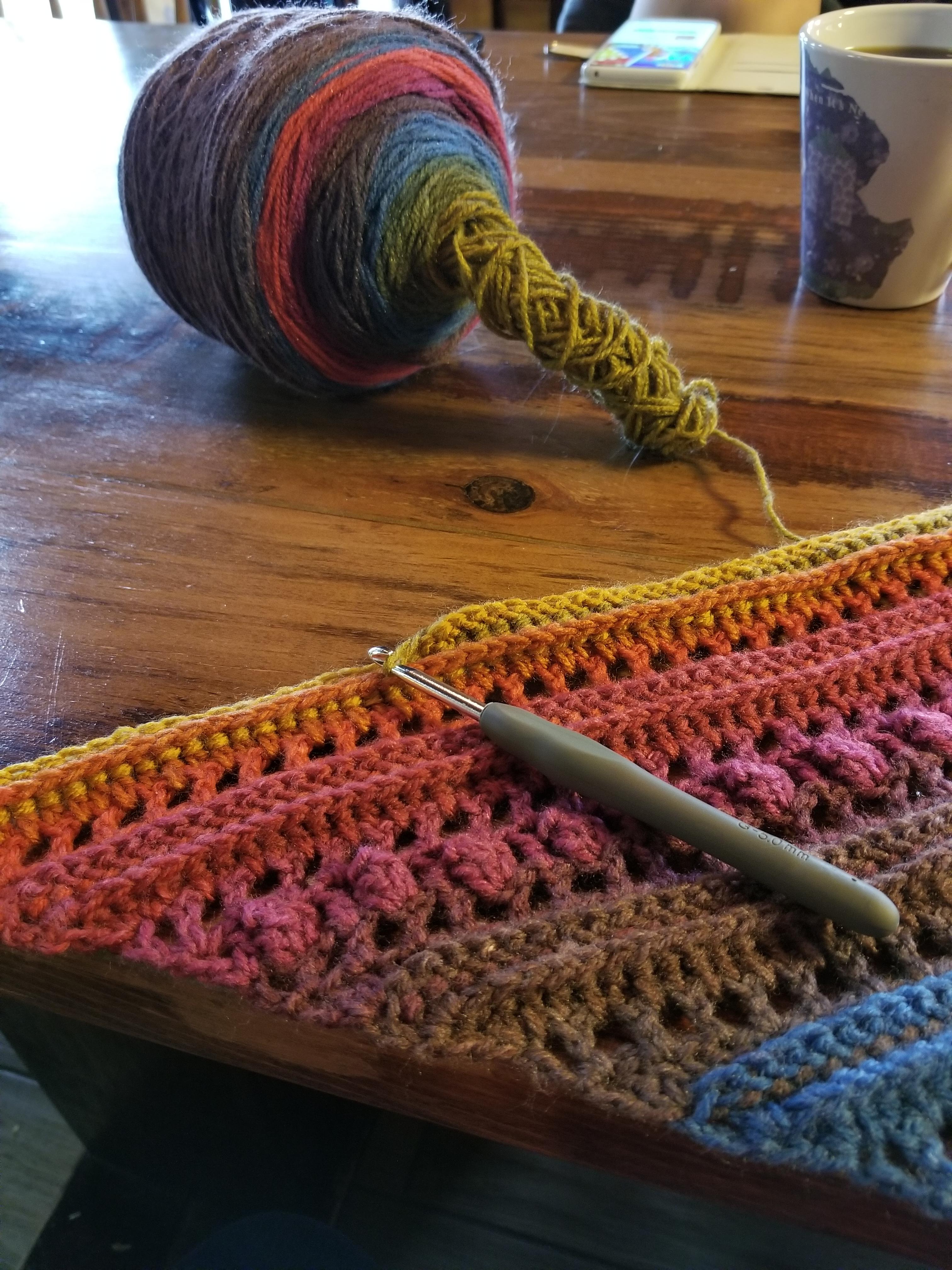 Yarn prolapse. Why does Mandala yarn always do this? r/crochet