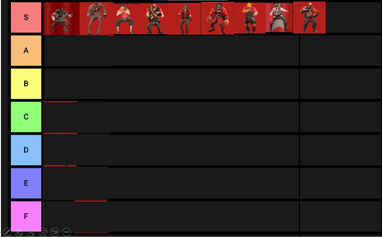 "Fixing" The Schadenfreude Tier List r/tf2