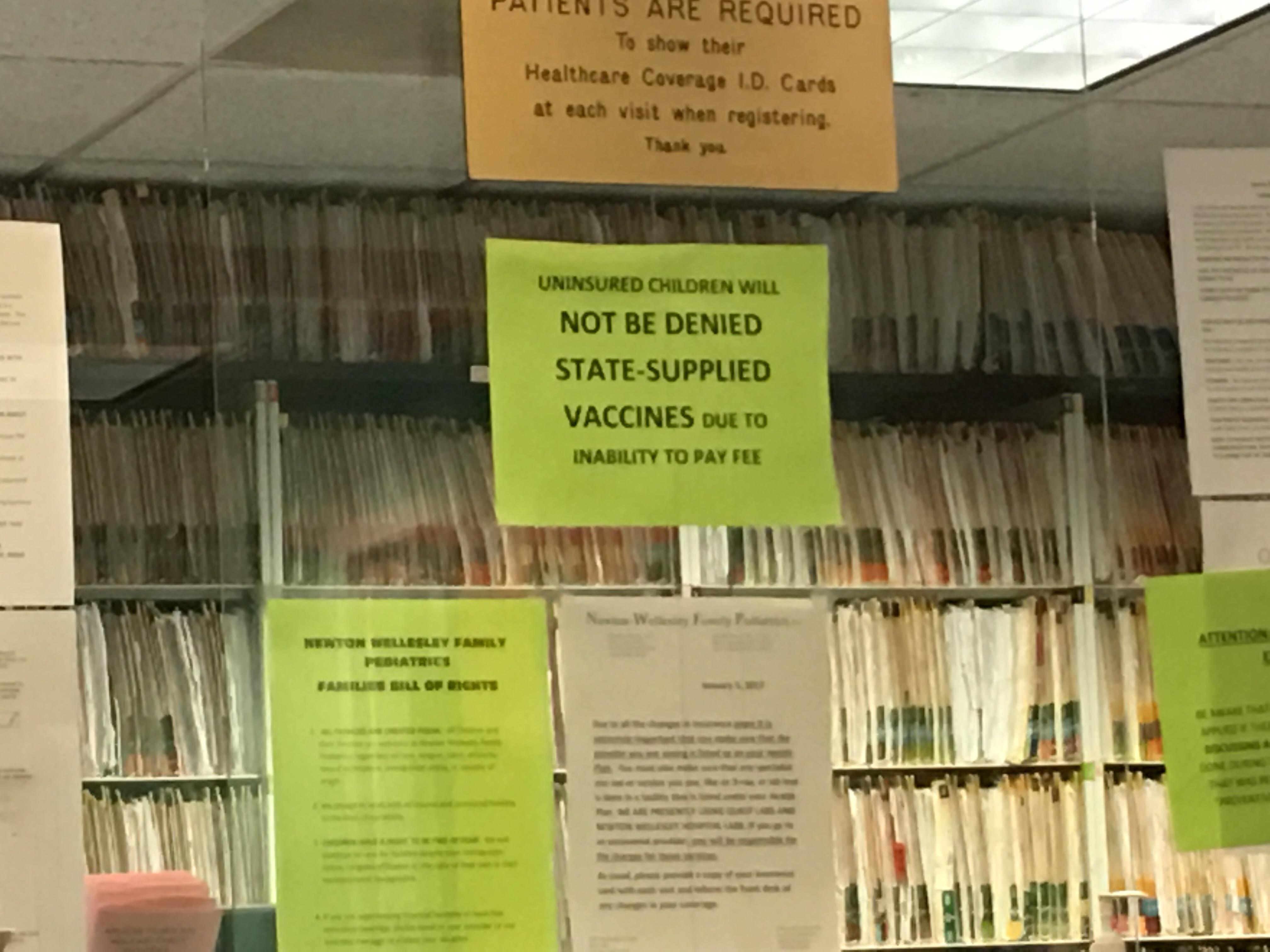 Hospital offers free vaccines to children who can’t afford them. HumansBeingBros