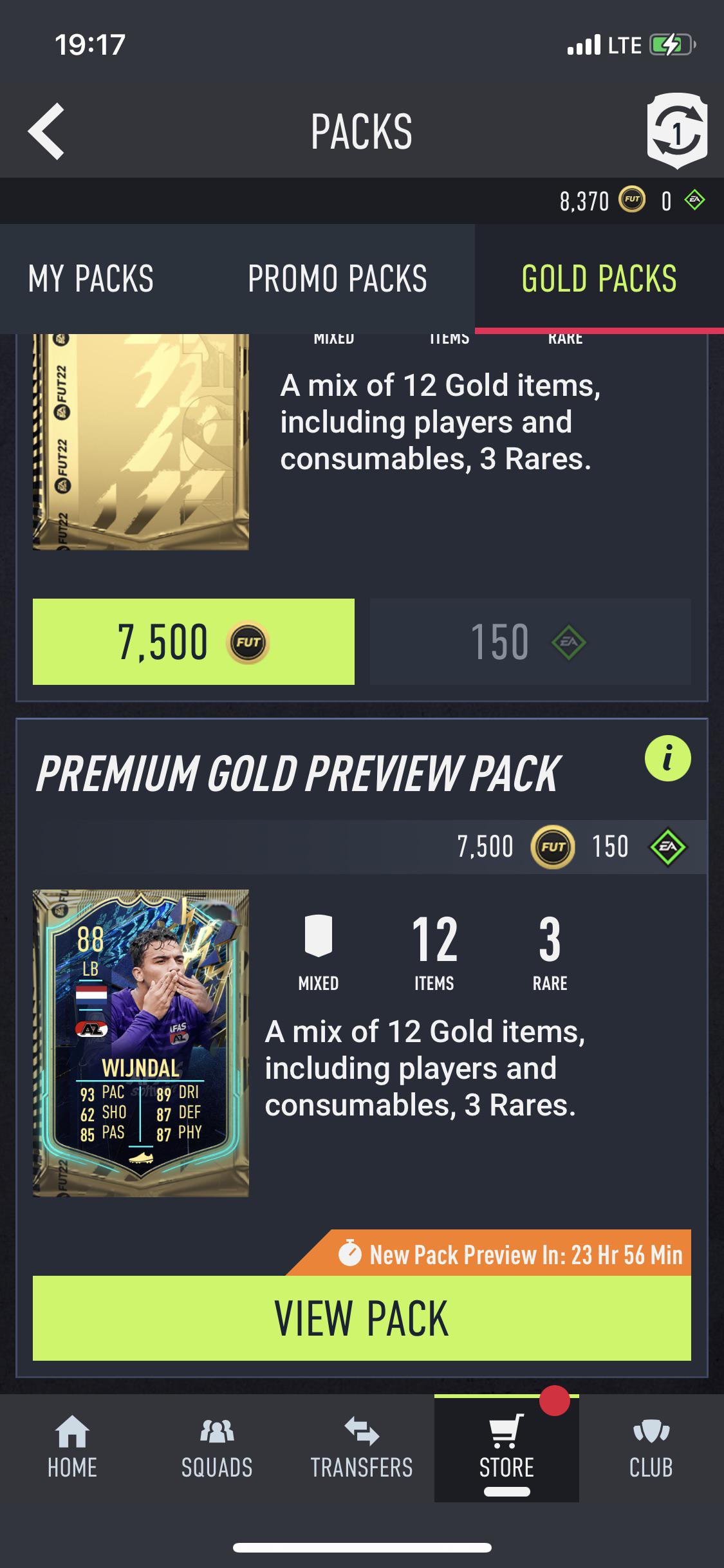 finally a preview pack worth buying ;) r/fut