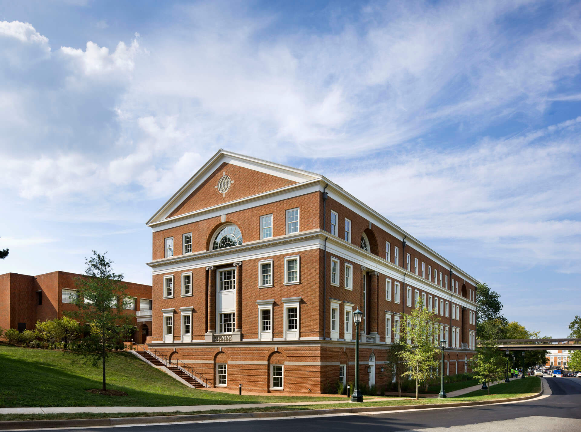 Bavaro Hall in University of Virginia, Charlottesville, VA, USA. Built in 2010. NeoTrad