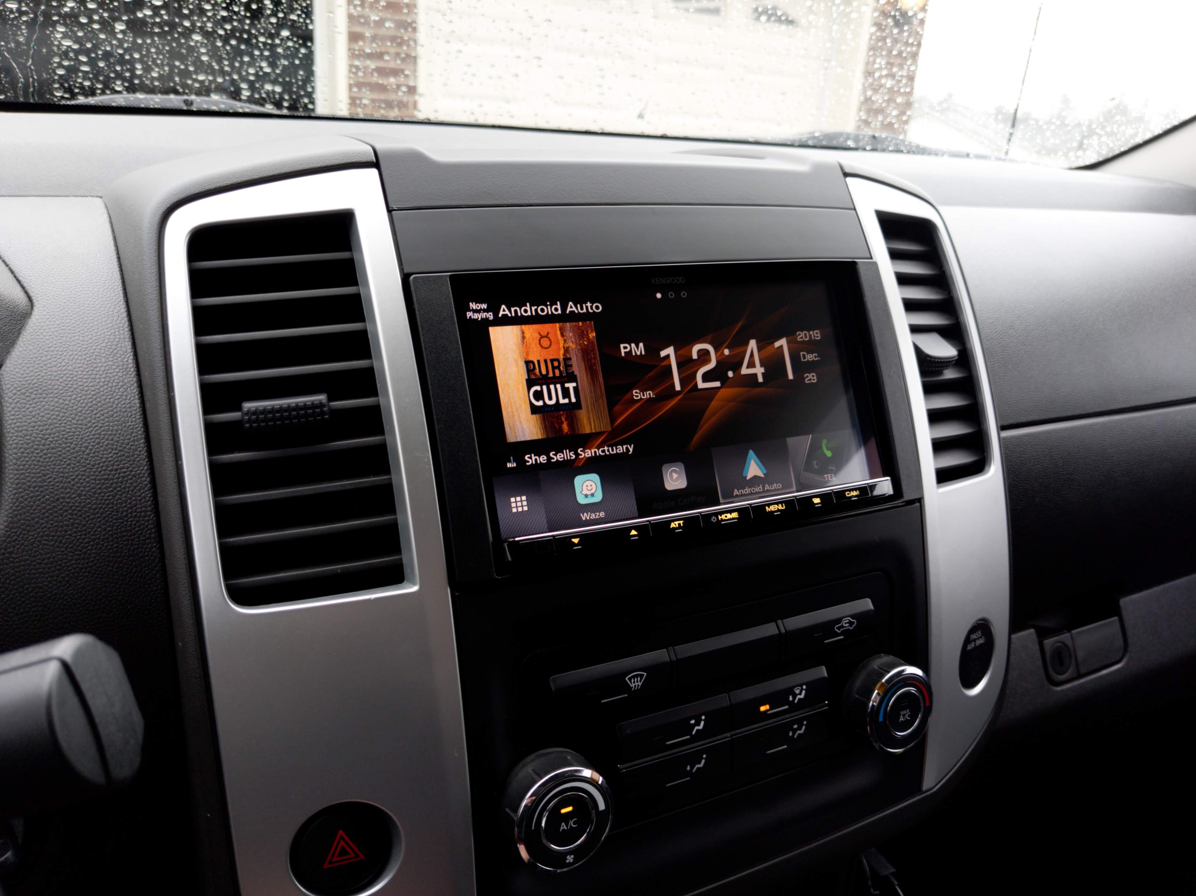 Finished my head unit install. : nissanfrontier