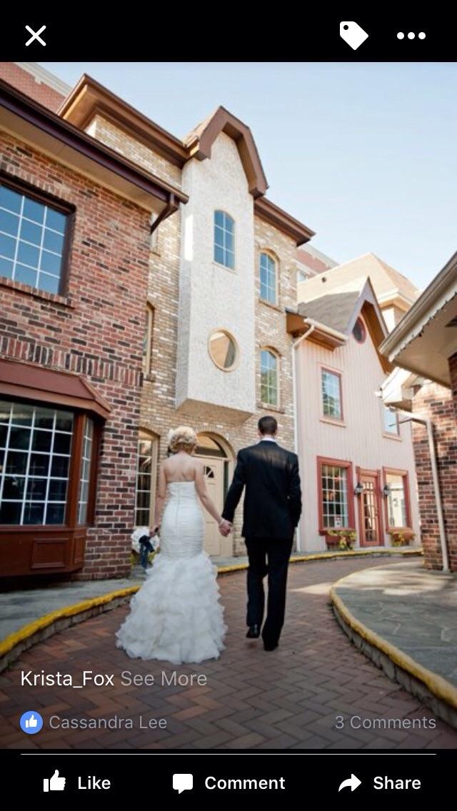 Wedding photo by a friend in downtown Burlington, Ontario. I