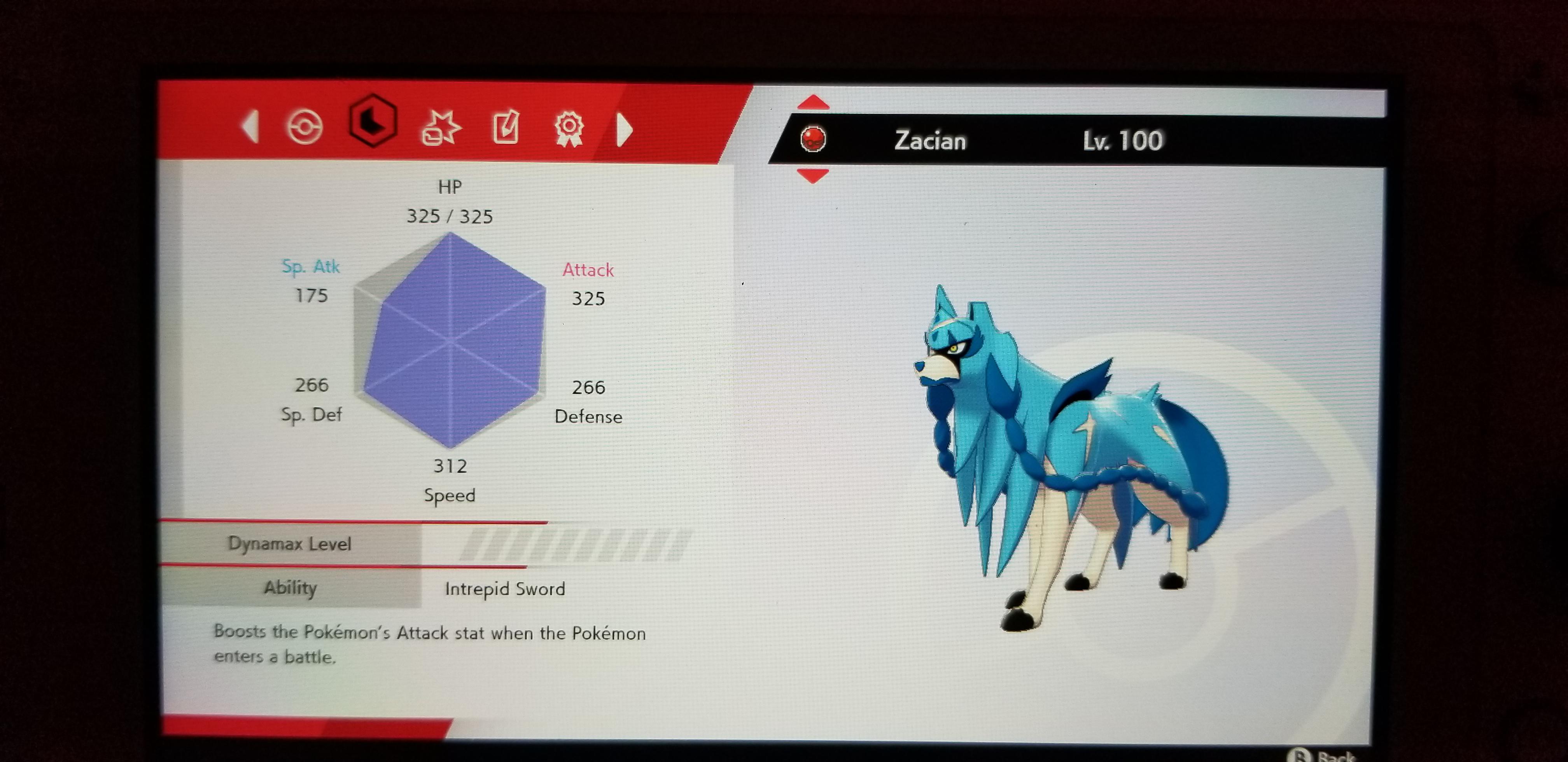 My Shiny Zacian from GameStop has Adamant ability. Am I lucky or is it