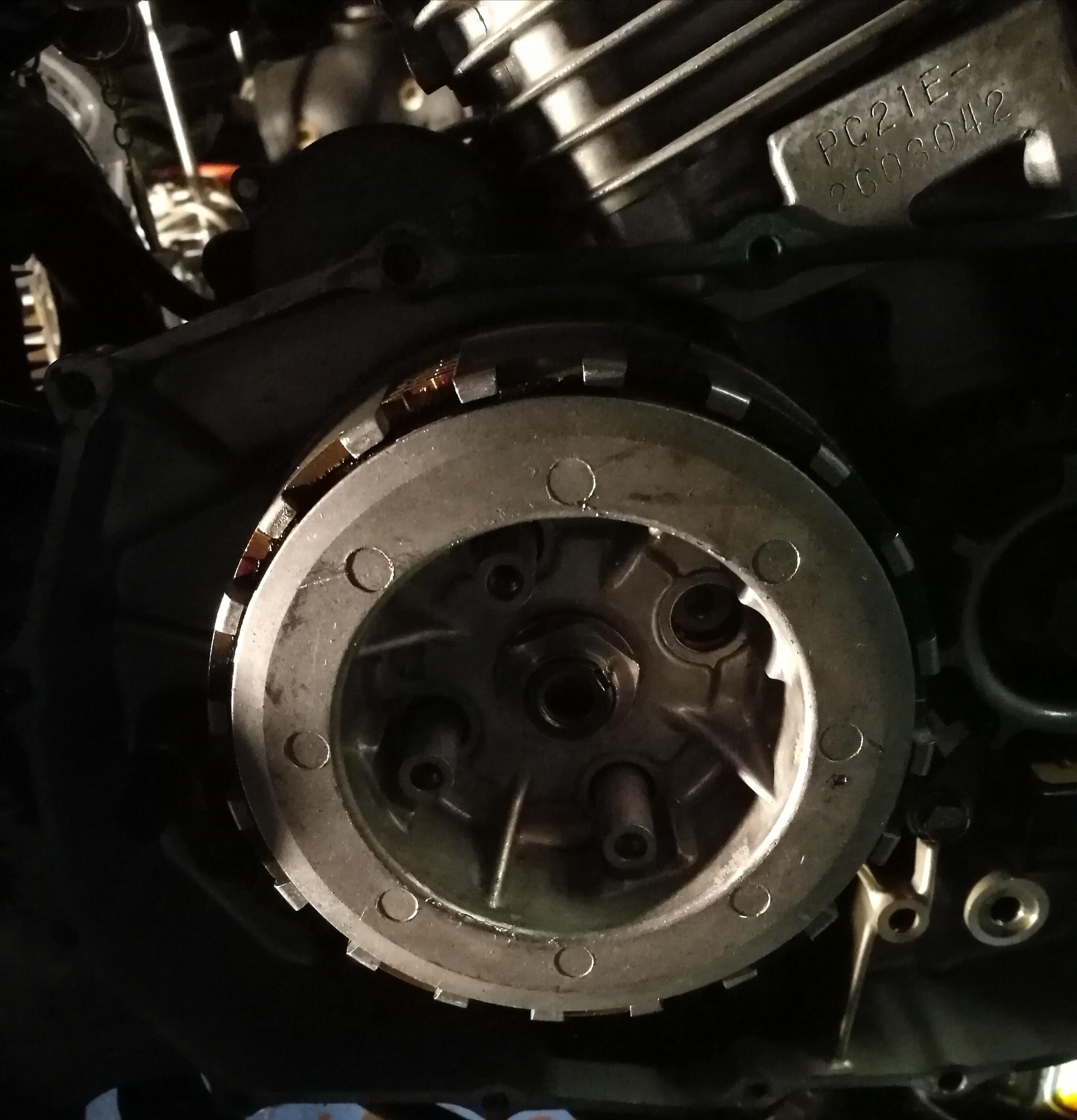 So, this happened...anyone know how to loosen the clutch nut now