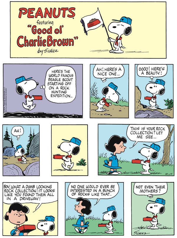 Today's Peanuts Comic Sunday, October 17, 2021 r/peanuts