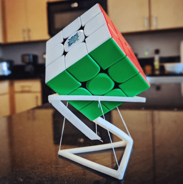 I made a tensegrity cube stand! r/Cubers