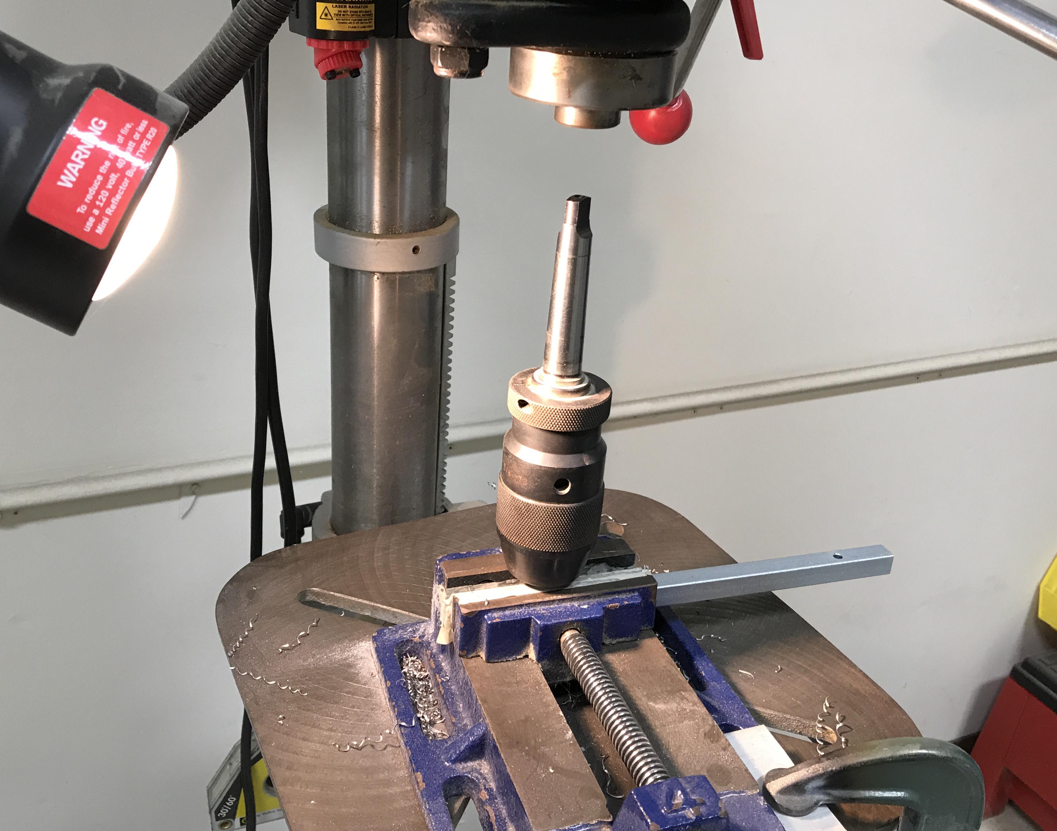 Yes, drill press, that is exactly what I wanted you to do. r/Machinists