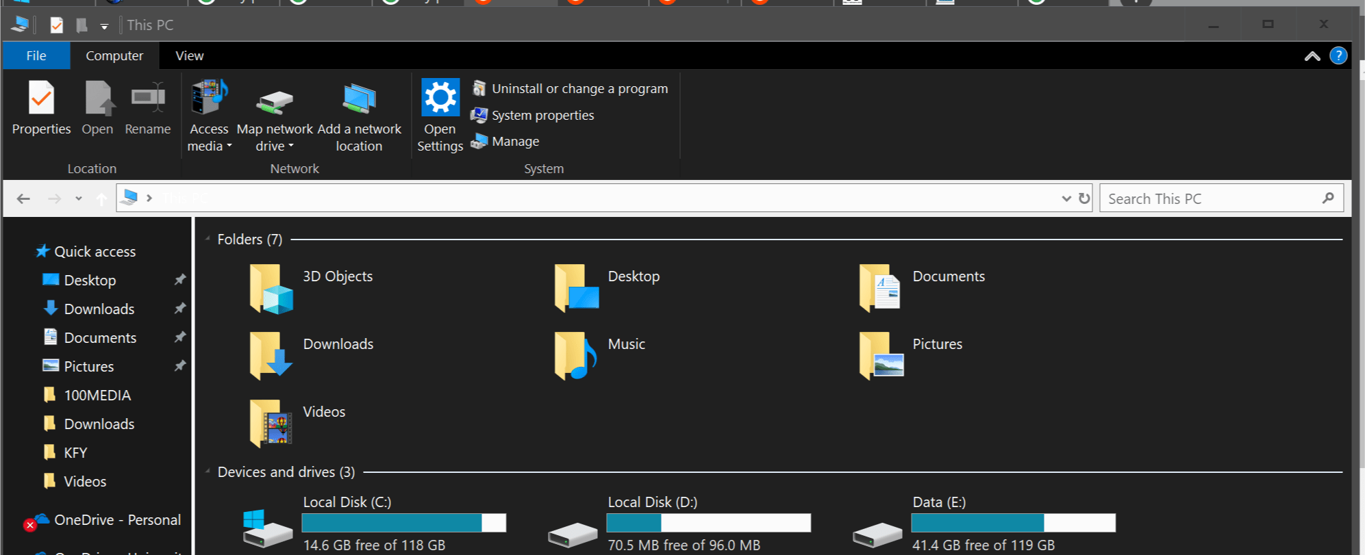 How To Enable Hidden File Explorer Dark Theme In Windows