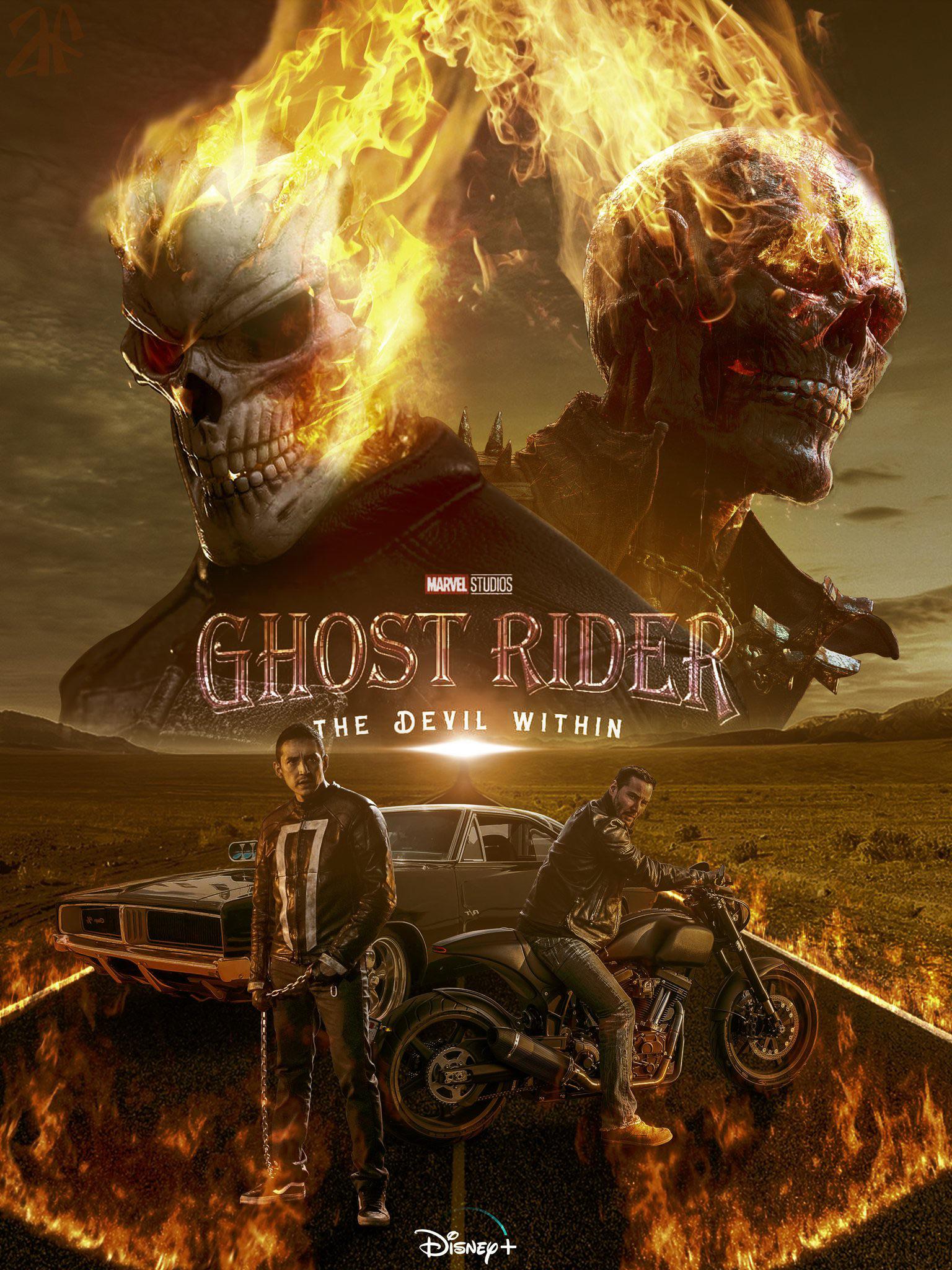 Ghost rider concept art poster r/Marvel