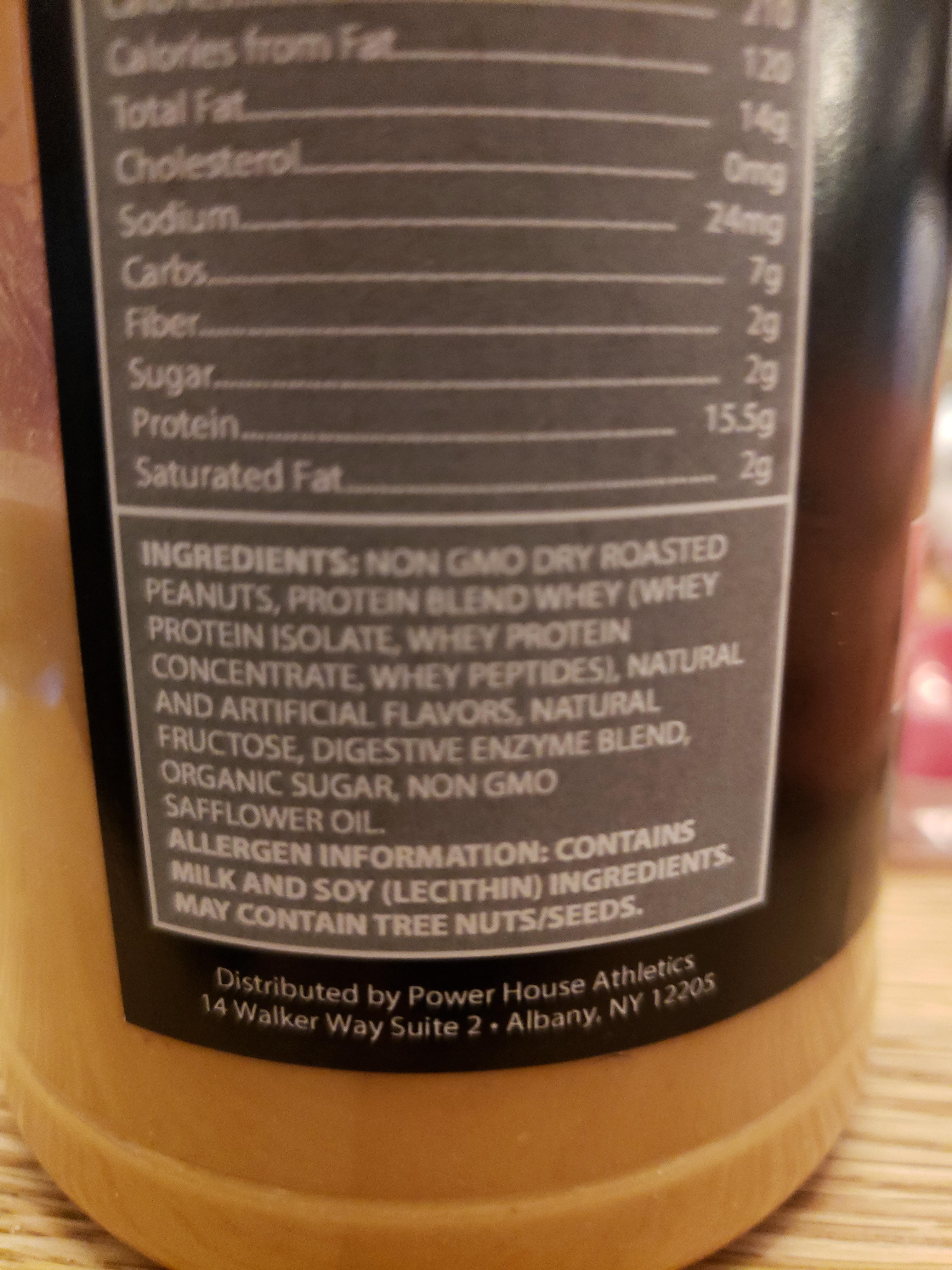 Update on the high protein peanut butter. It's pretty good, but the