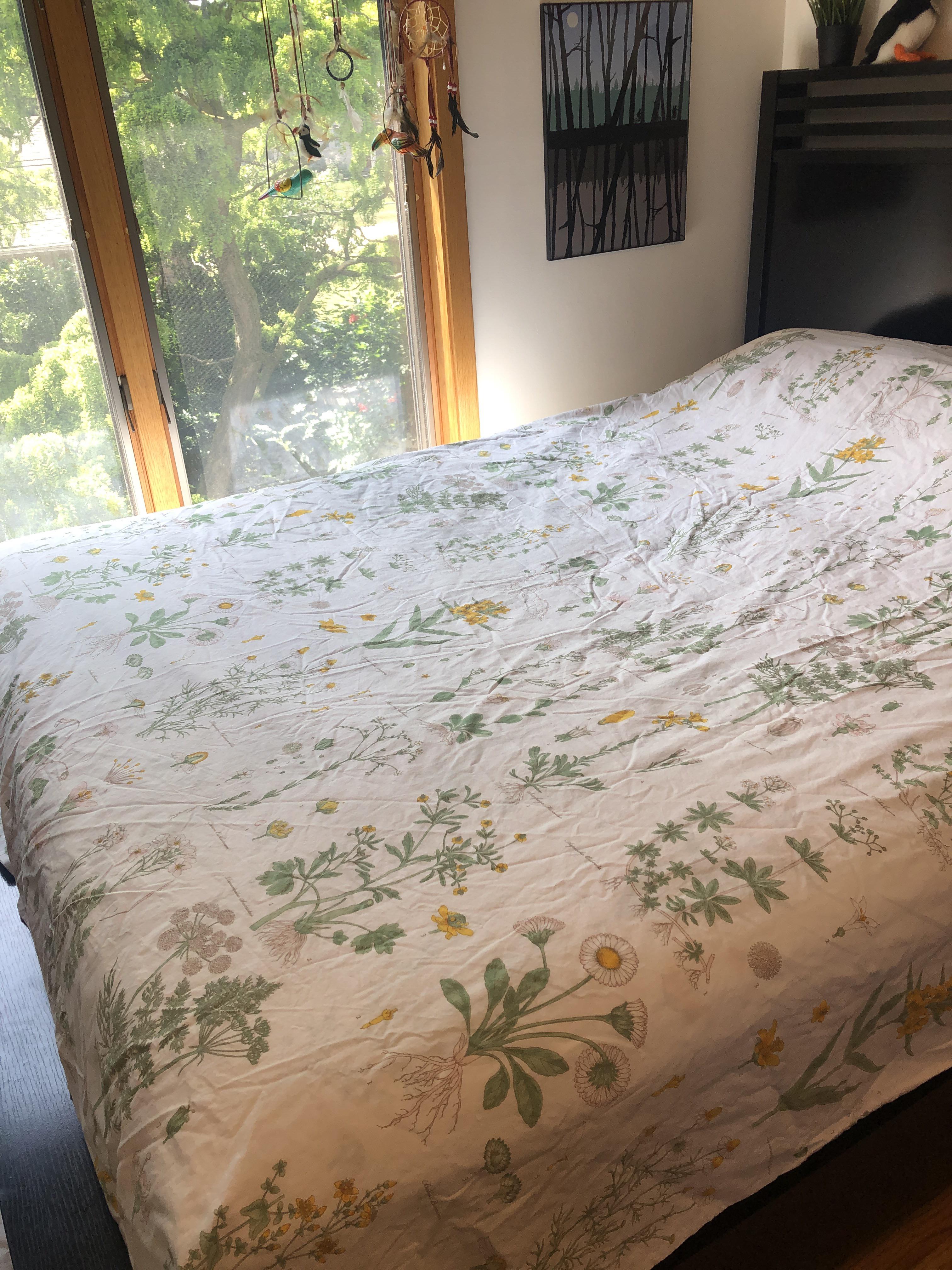 Botanical duvet cover 7 r/ThriftStoreHauls