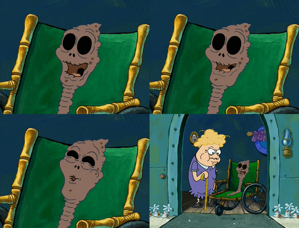 Nostalgic Old Lady (Spongebob) MemeTemplatesOfficial