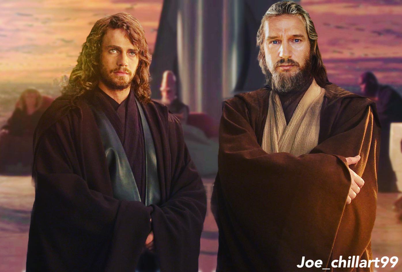 What if Qui Gon Jinn lived and Obiwan died during the fight with Maul