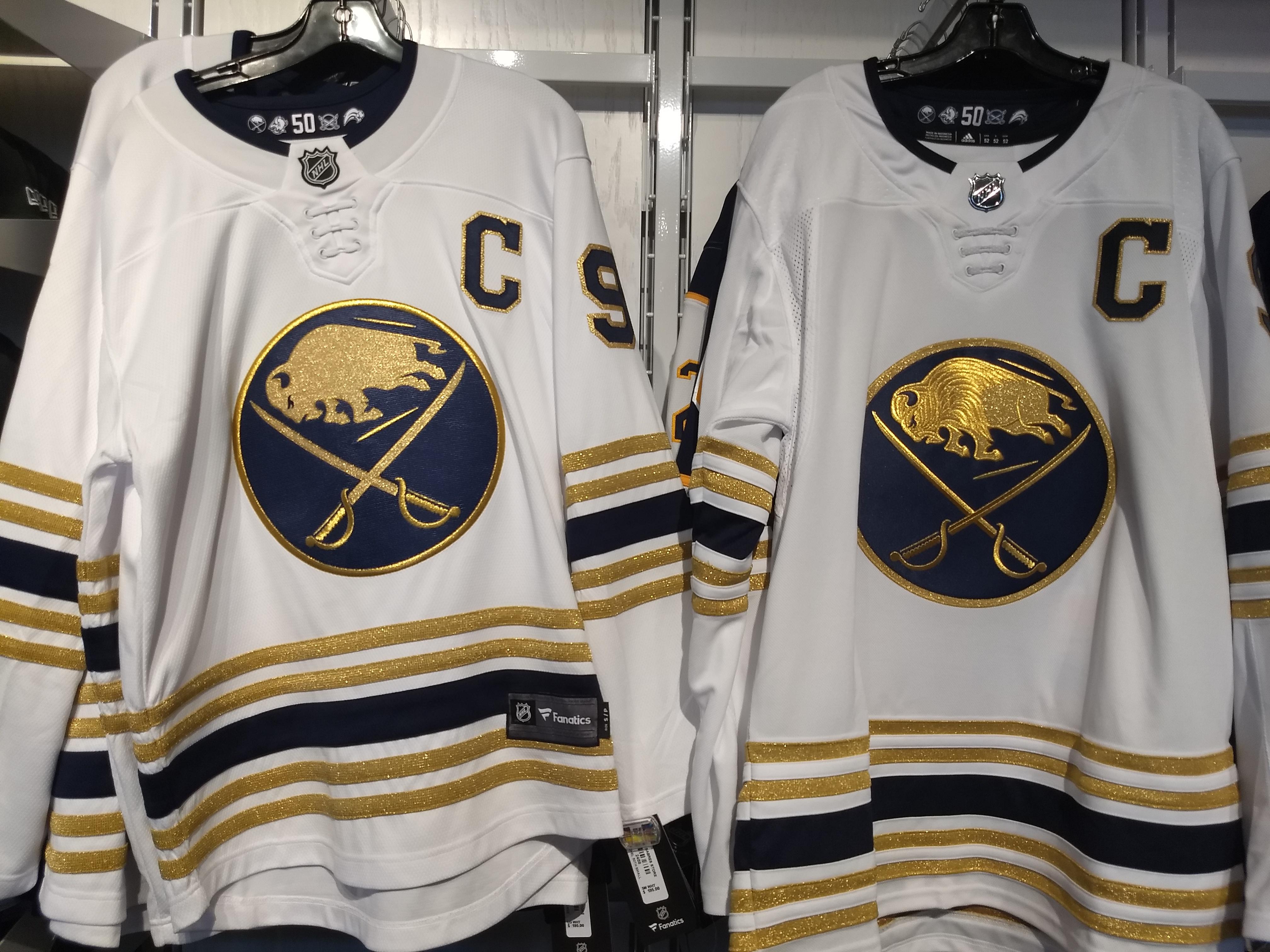 Fanatics vs. Adidas jerseys at the Sabres Store. r/sabres
