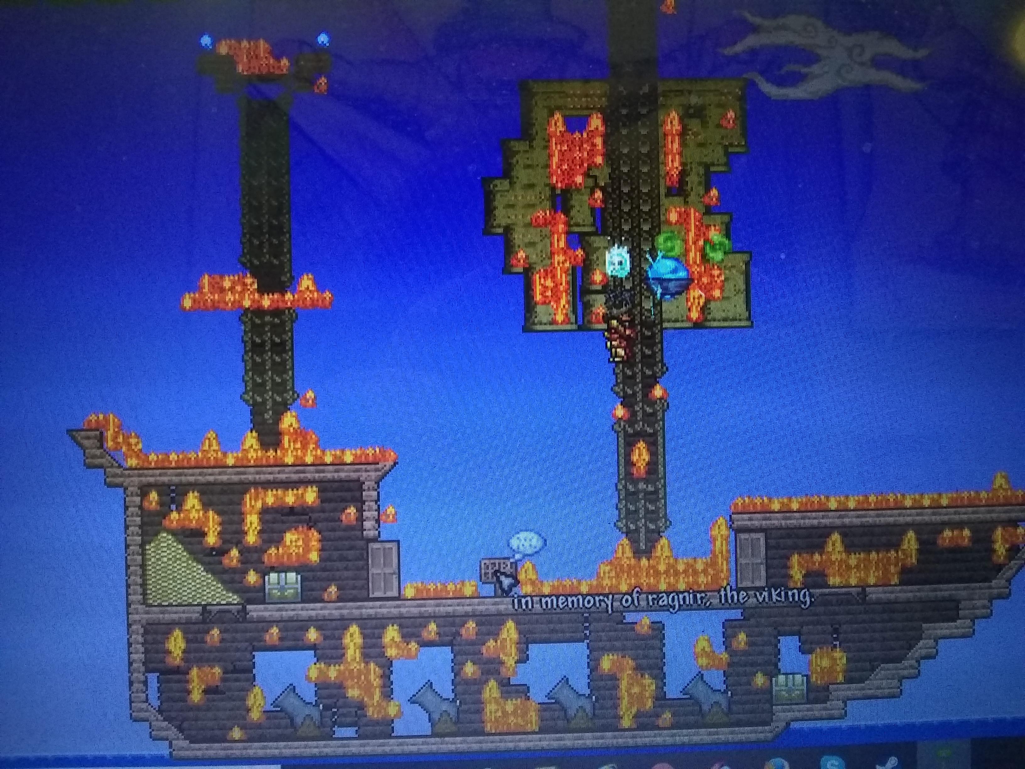 Ship. I made this for a viking themed character that I lost because of