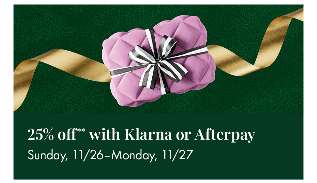 This is gross... Discount for using klarna/afterpay at Sephora. r