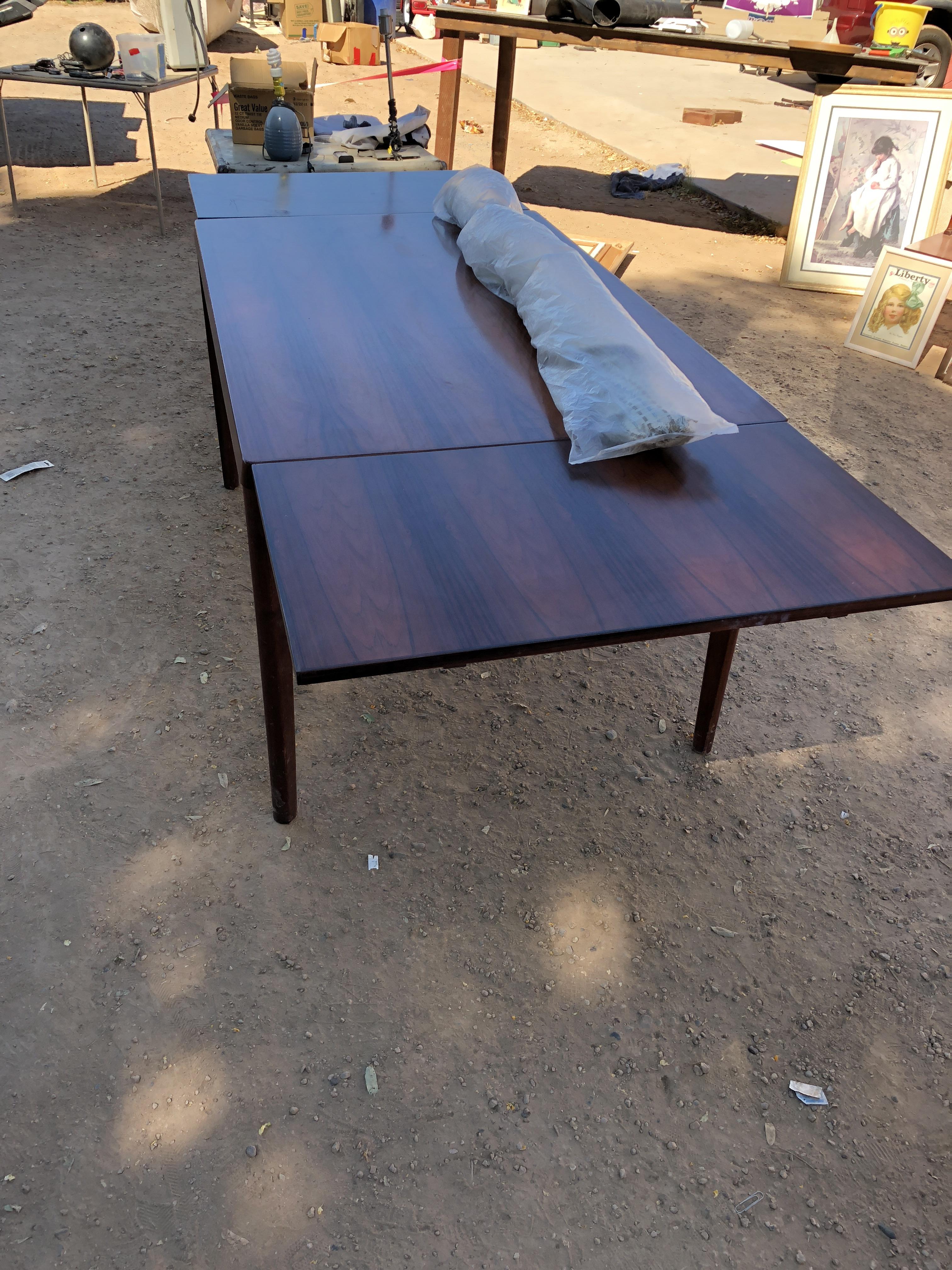 Found an authentic Scandinavian teak table for 80 dollars at an estate