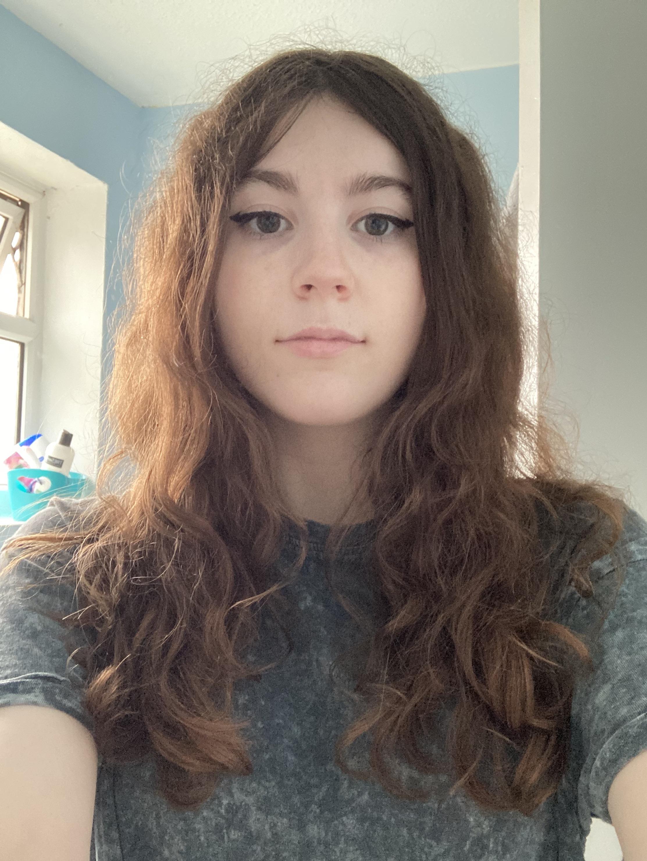 I think my hair is pretty boring and is getting too long for my liking
