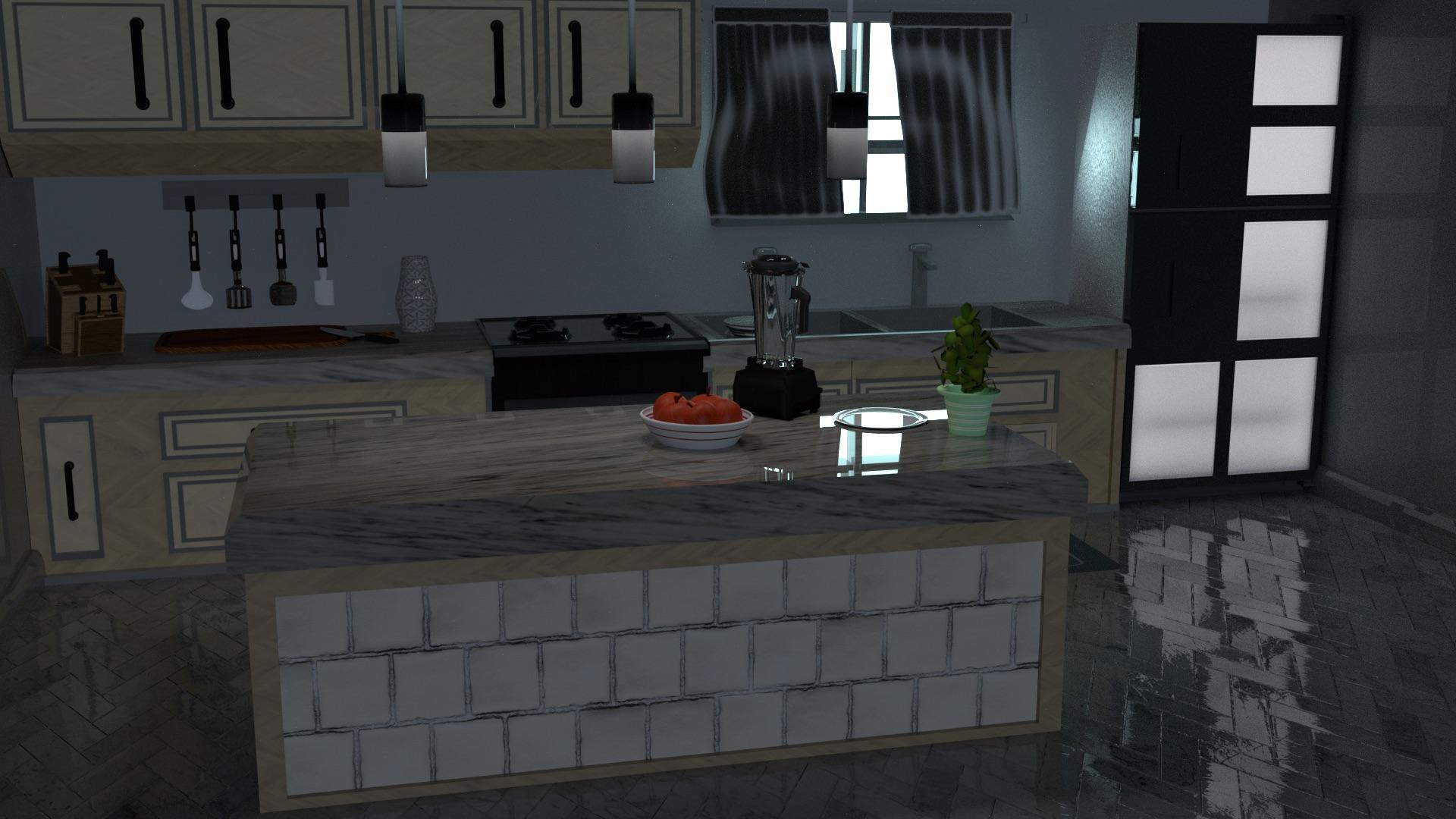 Kitchen ) r/blender