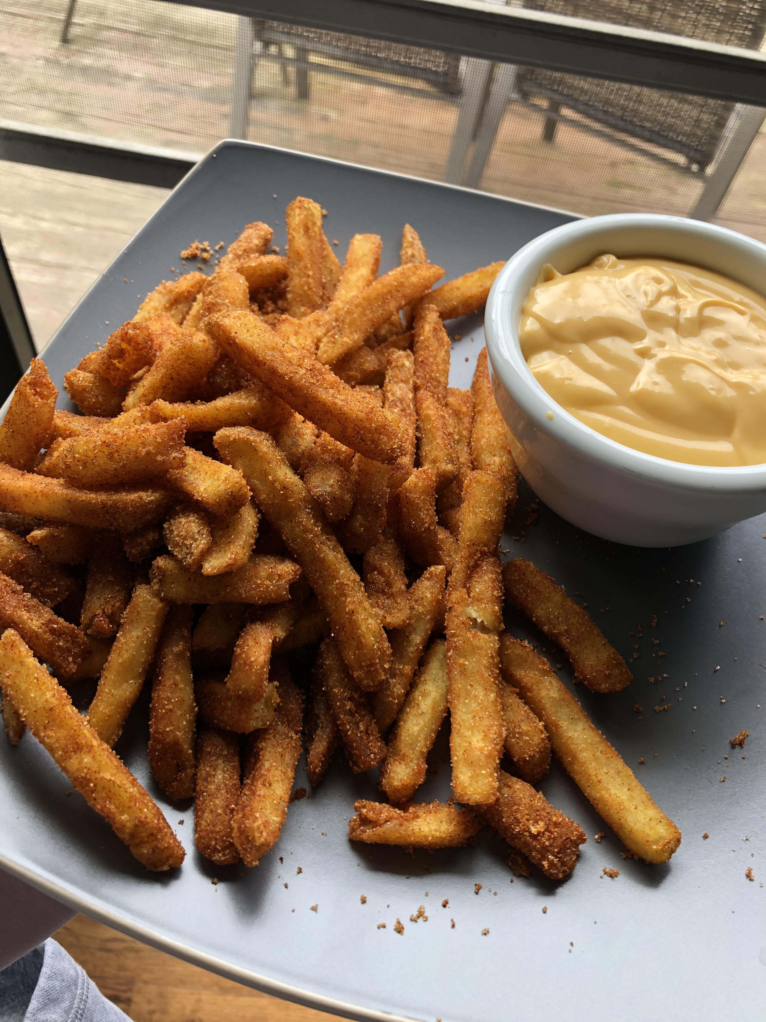 Yummy homemade nacho fries! tacobell