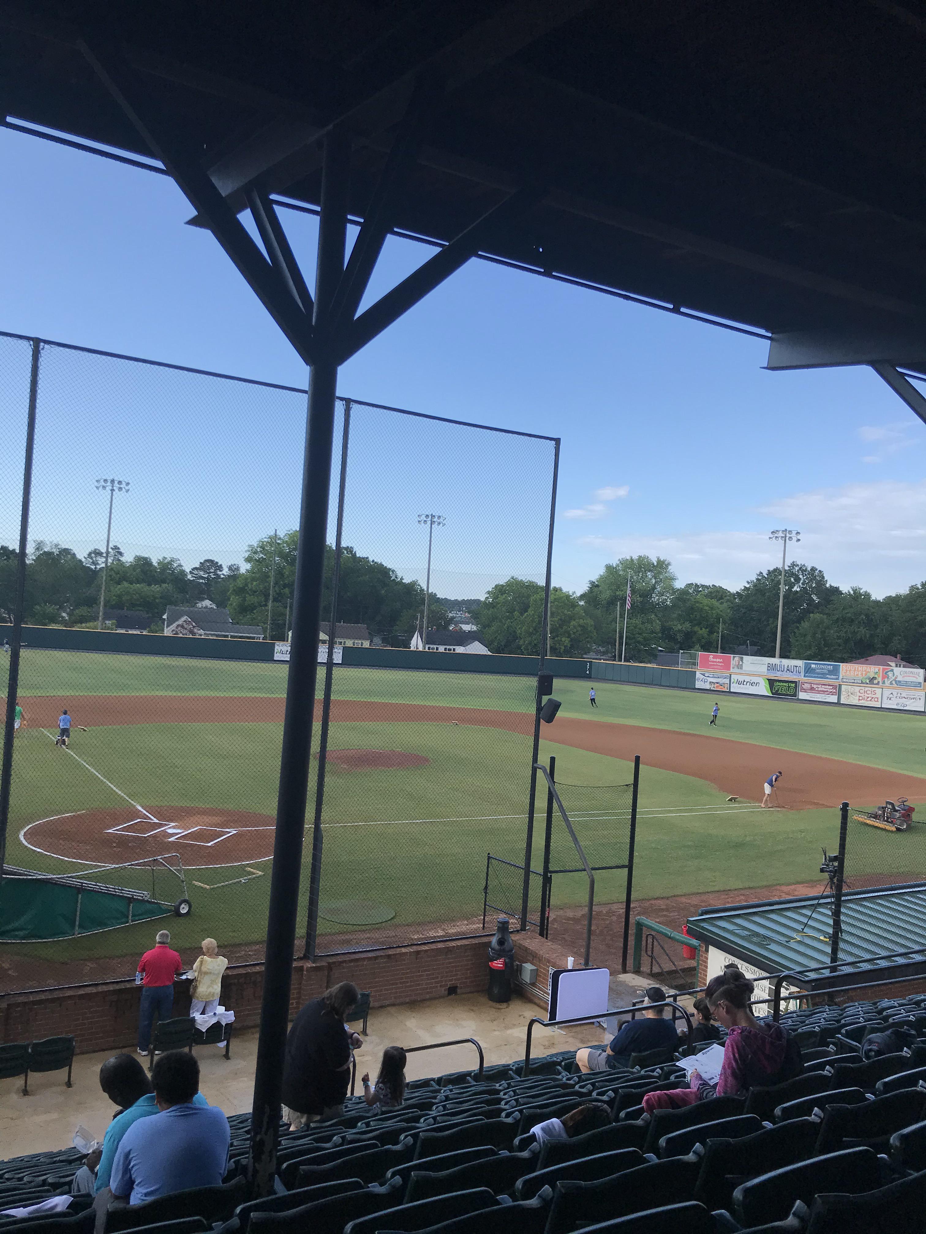 Shepherd Stadium in Colonial Heights VA, USA. Home of the newest member