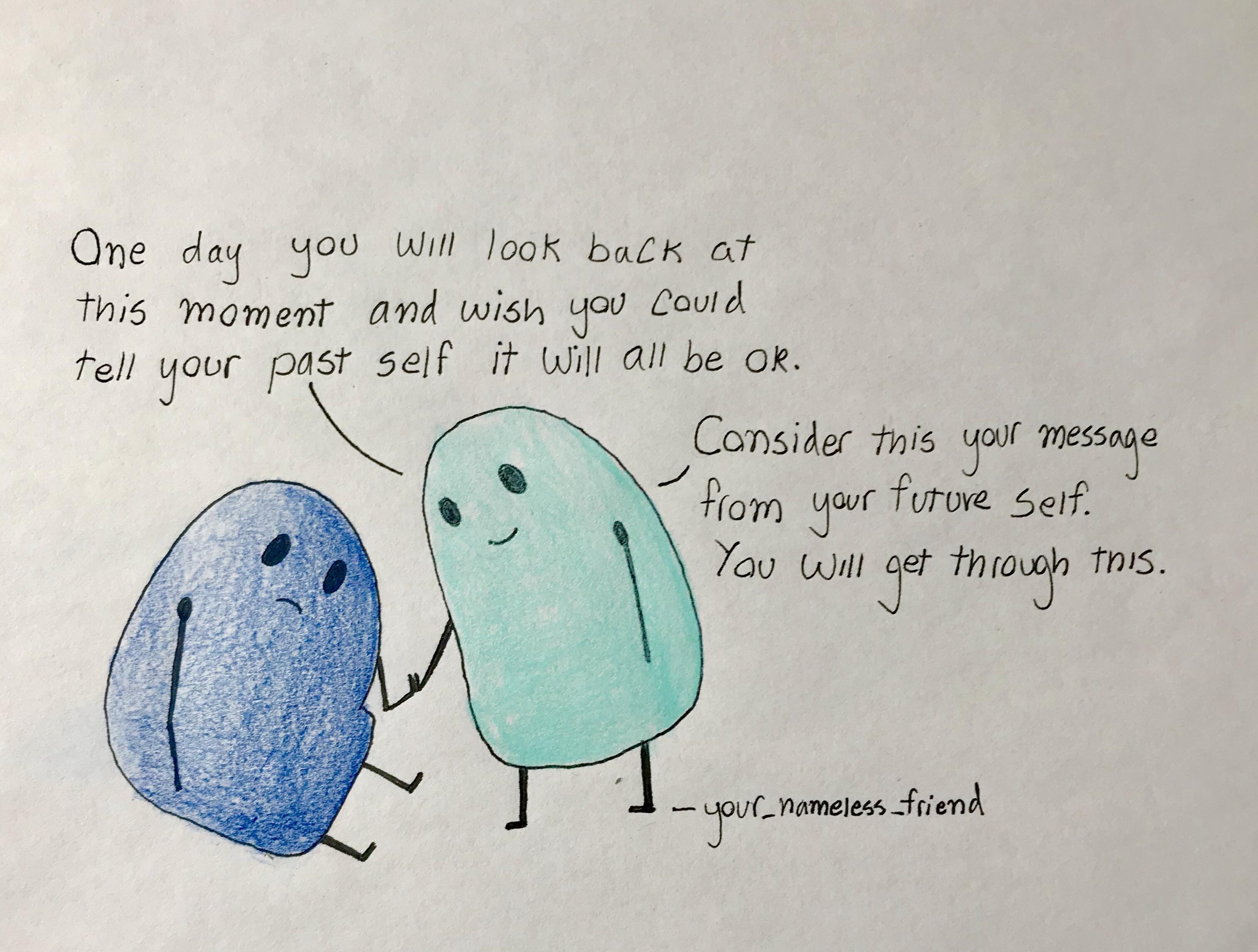 Message from your future self Anxiety