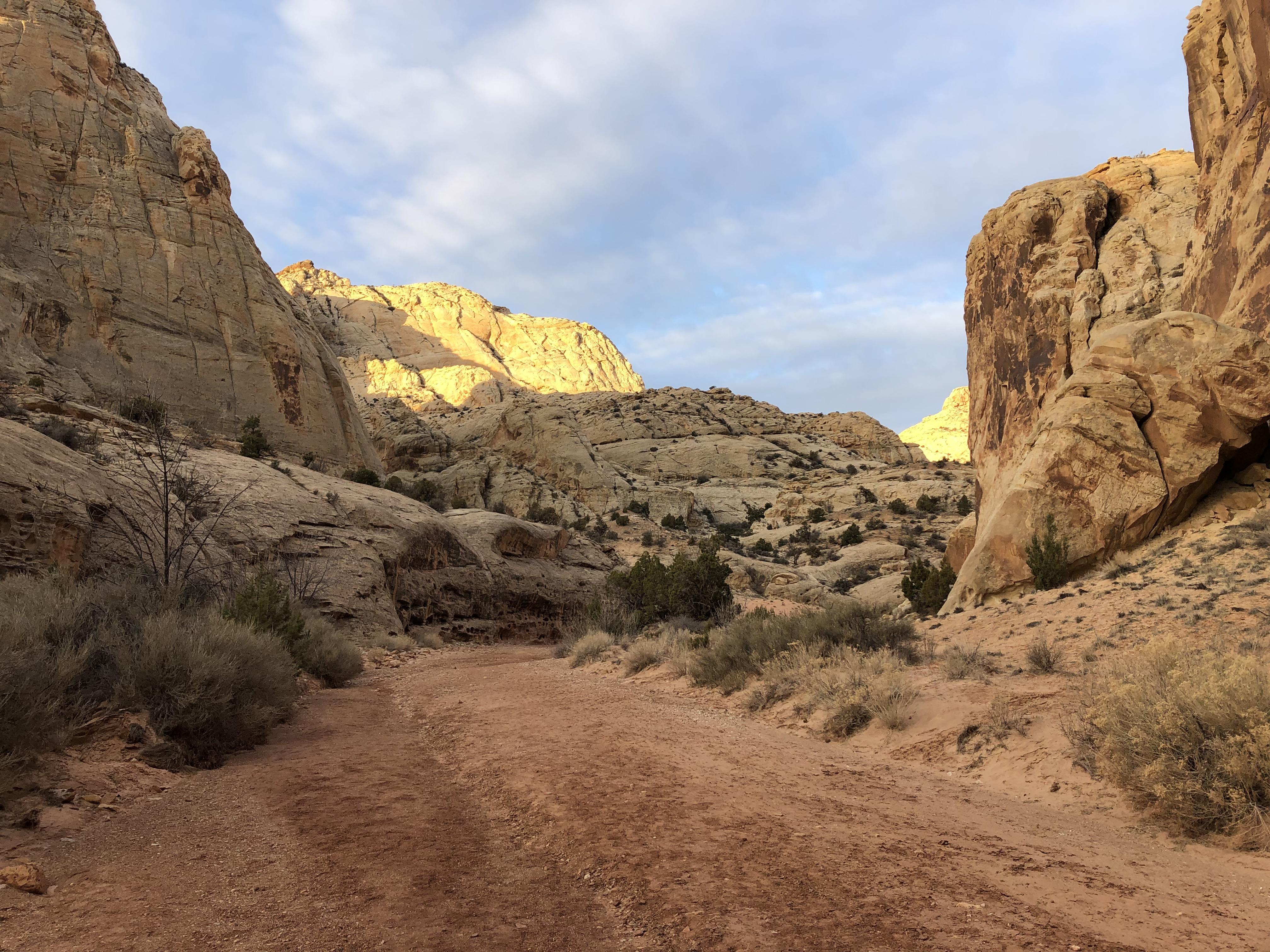 Grand Gulch, Utah without the requisite person facing away in the distance. I hope that’s OK