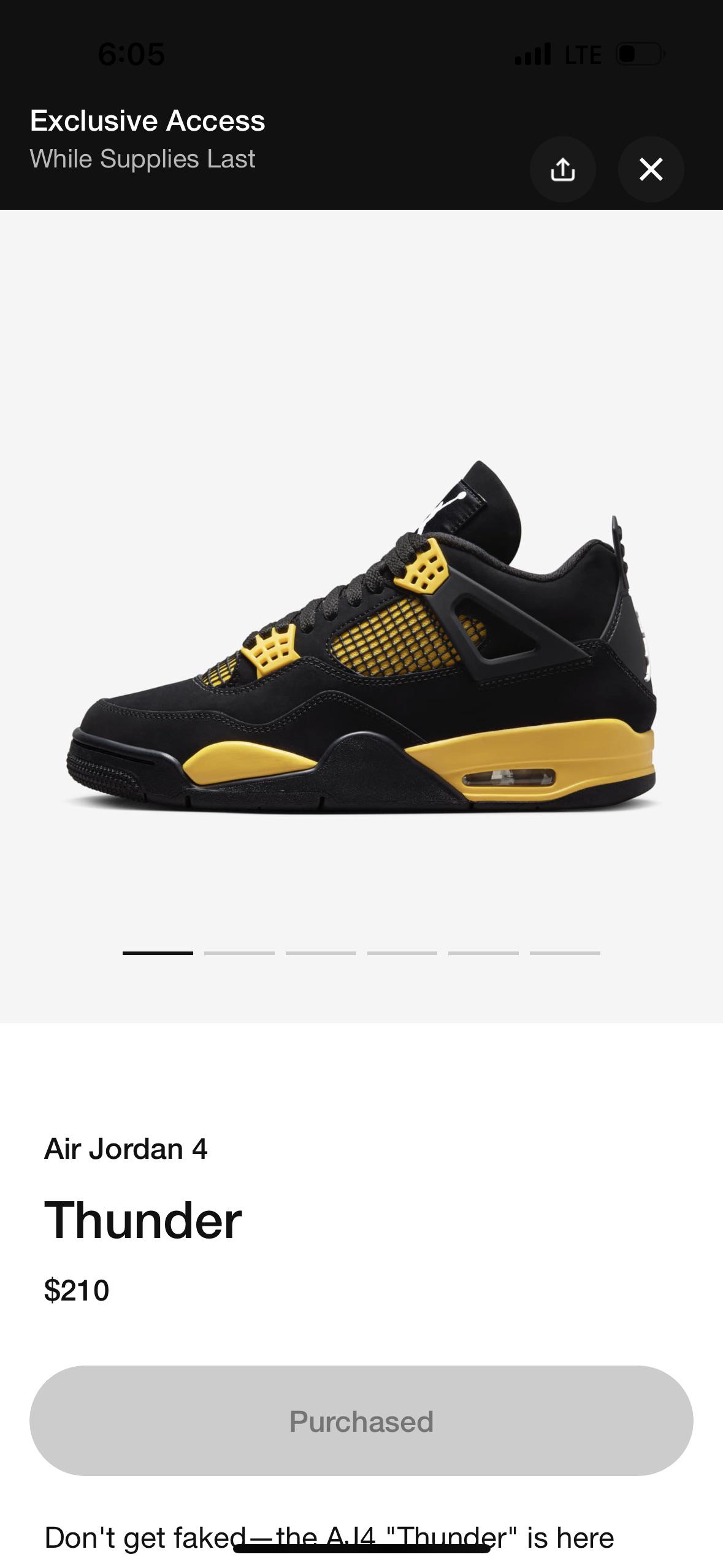 My first early access. r/SNKRS