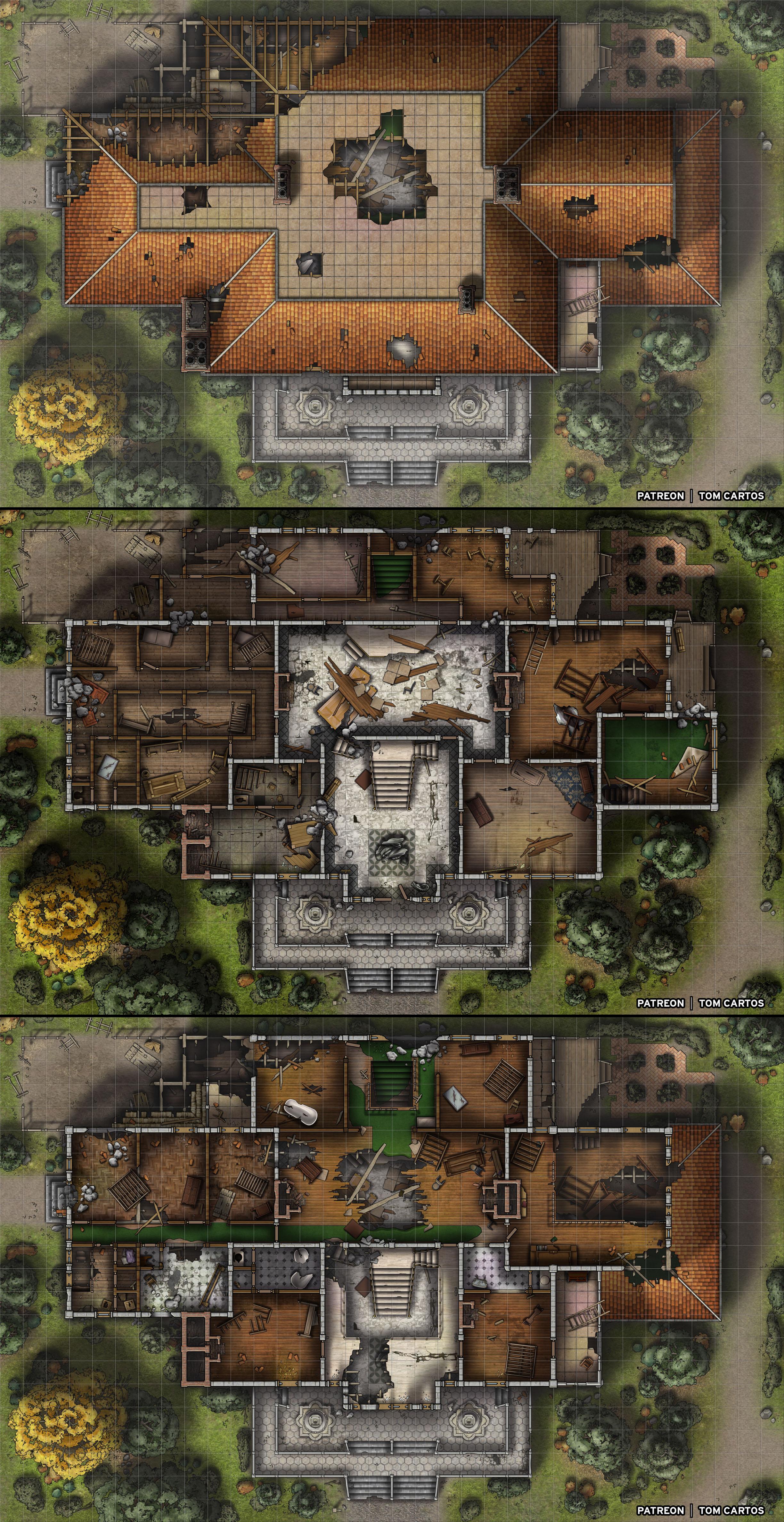 Mansion Dnd House Map imgcyber