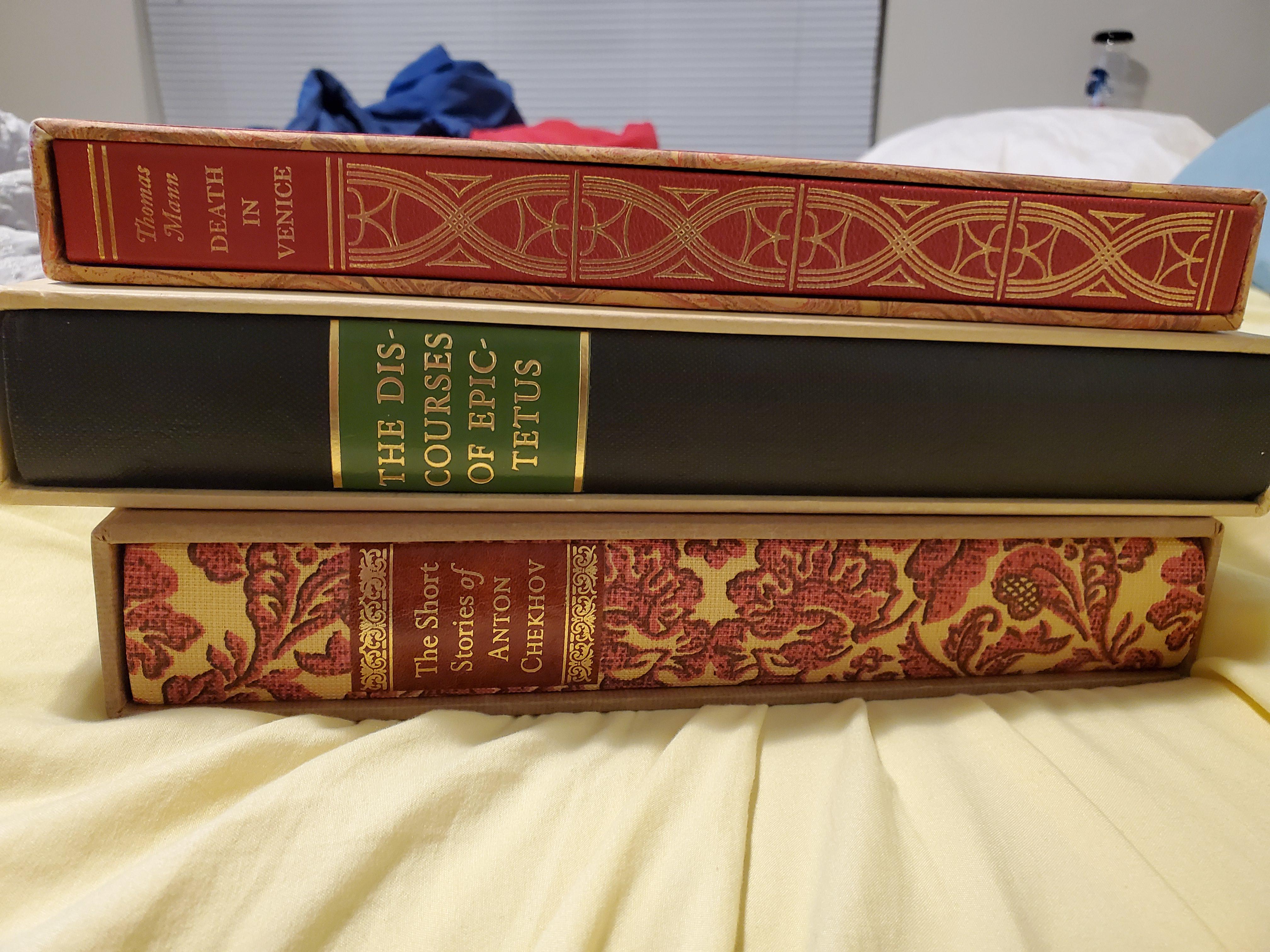 A small Limited Editions Club haul r/bookhaul