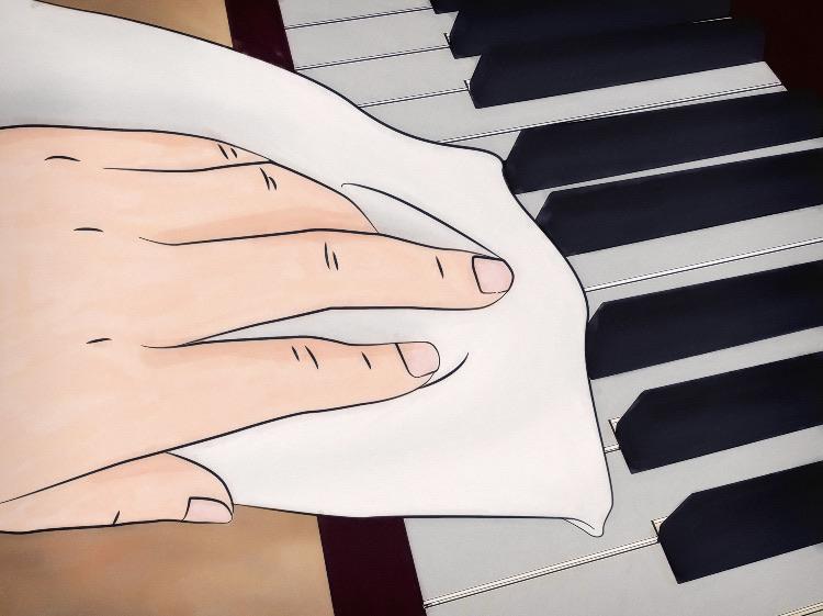 How to play the piano in a house you have broken into without getting