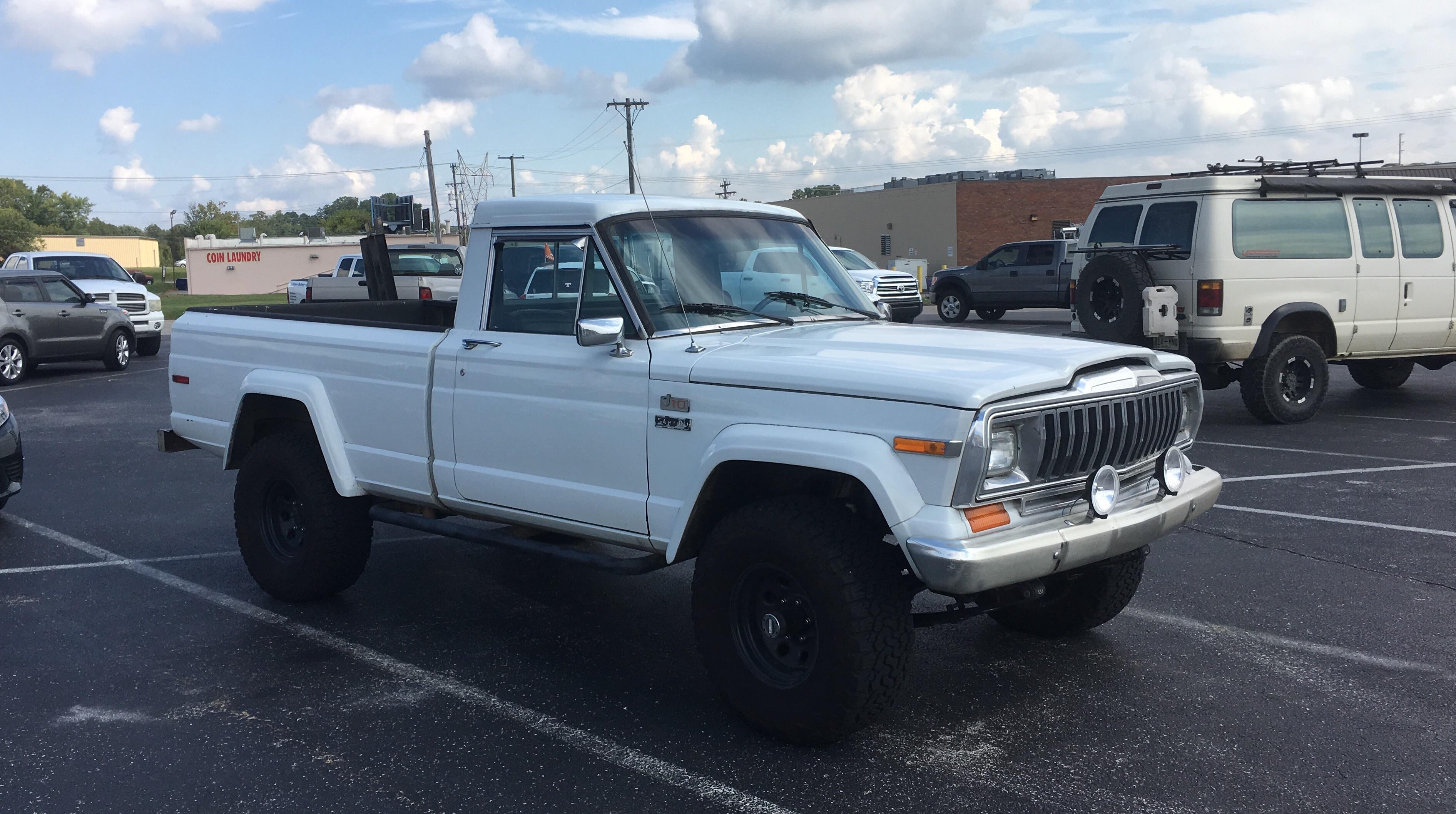 Cool Jeep J10 Laredo I saw in East Brainerd Chattanooga